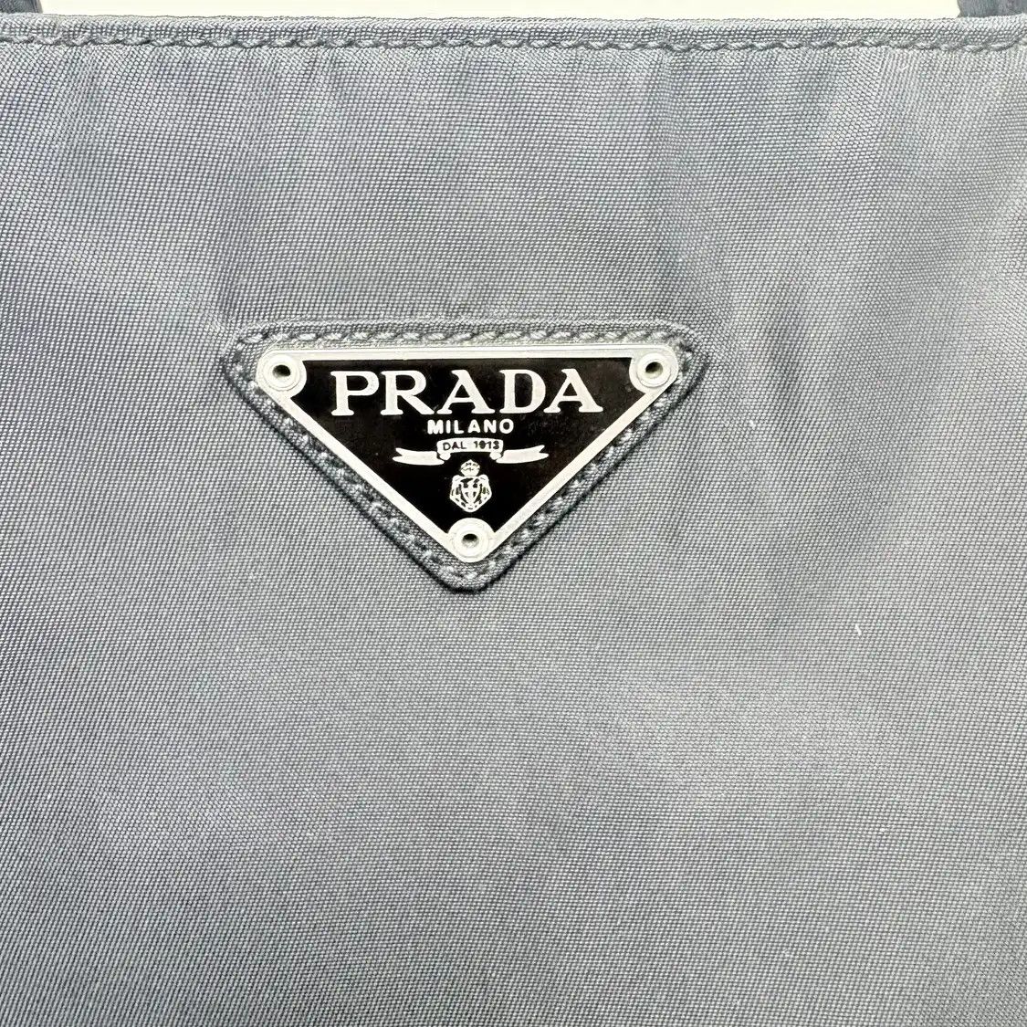Prada PRADA Twin black nylon logo handbag Size ONE SIZE - 8 Thumbnail