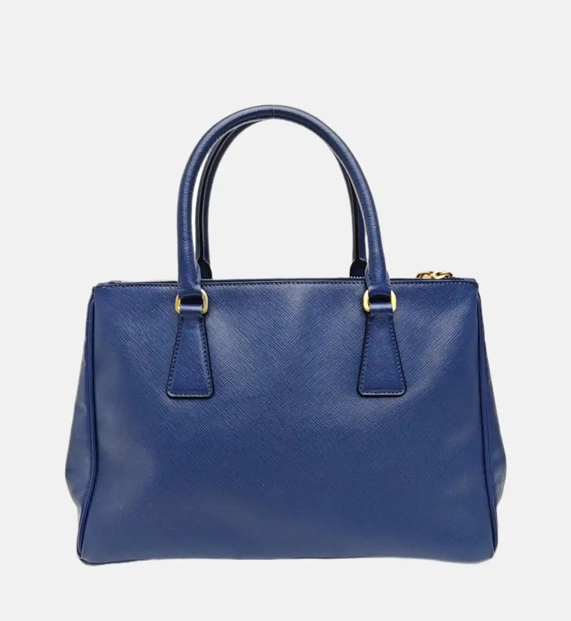 Prada PRADA Galleria Medium dark bluecowhide leather logo cross pattern shoulder bag c Size ONE SIZE - 5 Thumbnail