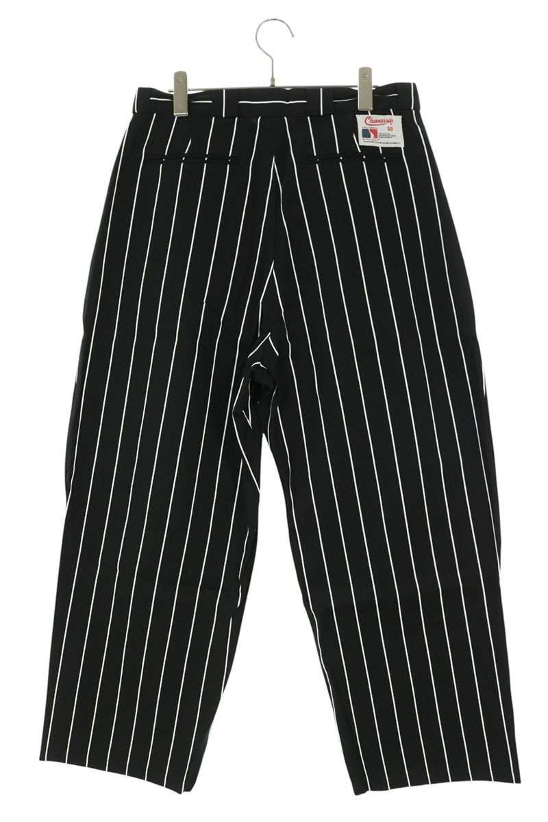 Willy Chavarria WILLY CHAVARRIA Striped Cotton Trousers Black/White Size S Size US 30 / EU 46 - 2 Thumbnail