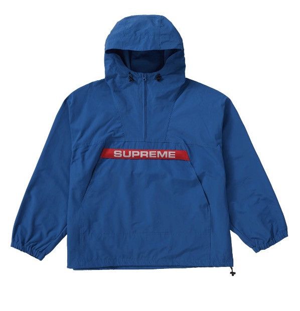 Supreme Supreme Heavy Nylon Anorak Royal | Grailed