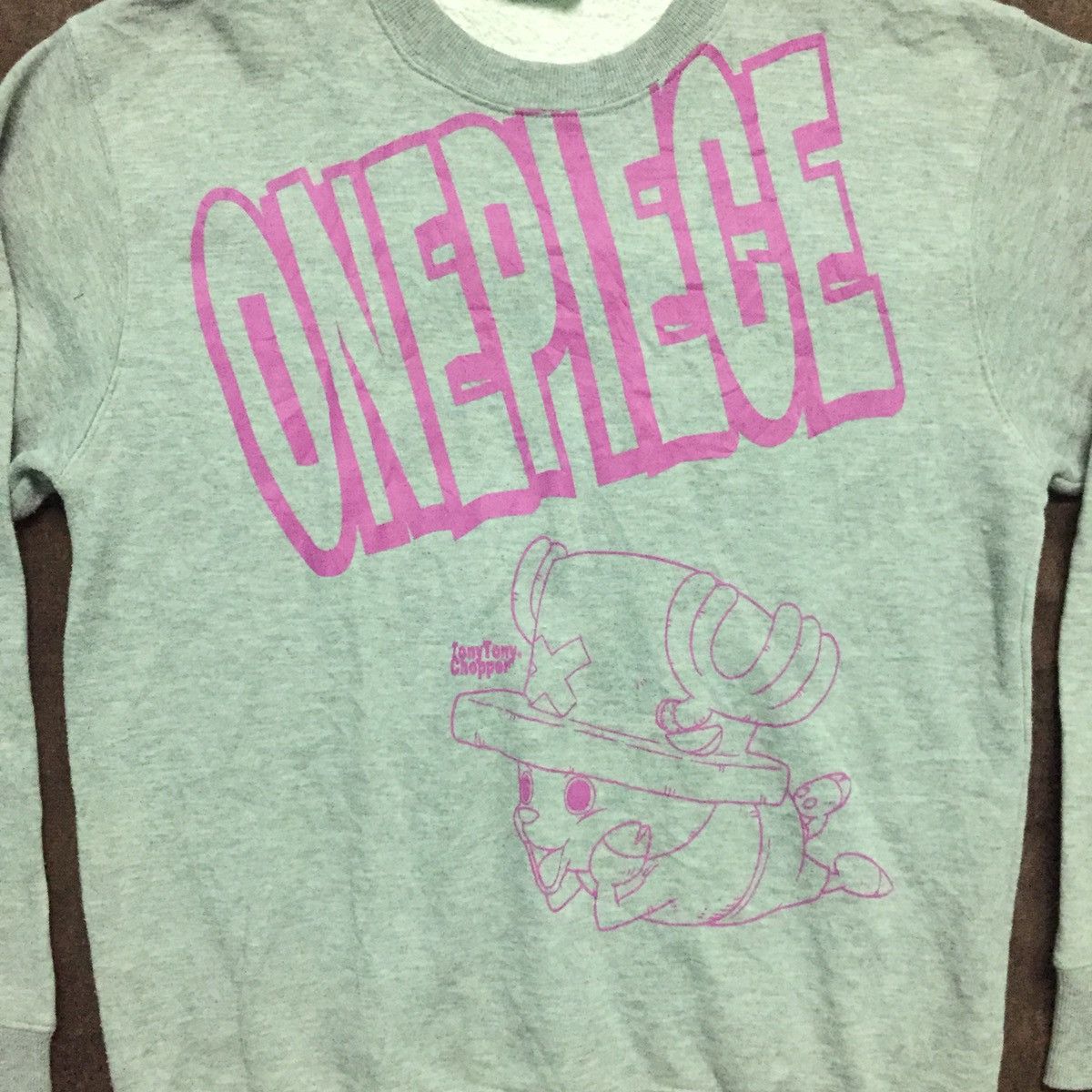 Japanese Brand One Piece Japan Anime Tony Tony Chopper Sweatshirt Size US L / EU 52-54 / 3 - 3 Thumbnail