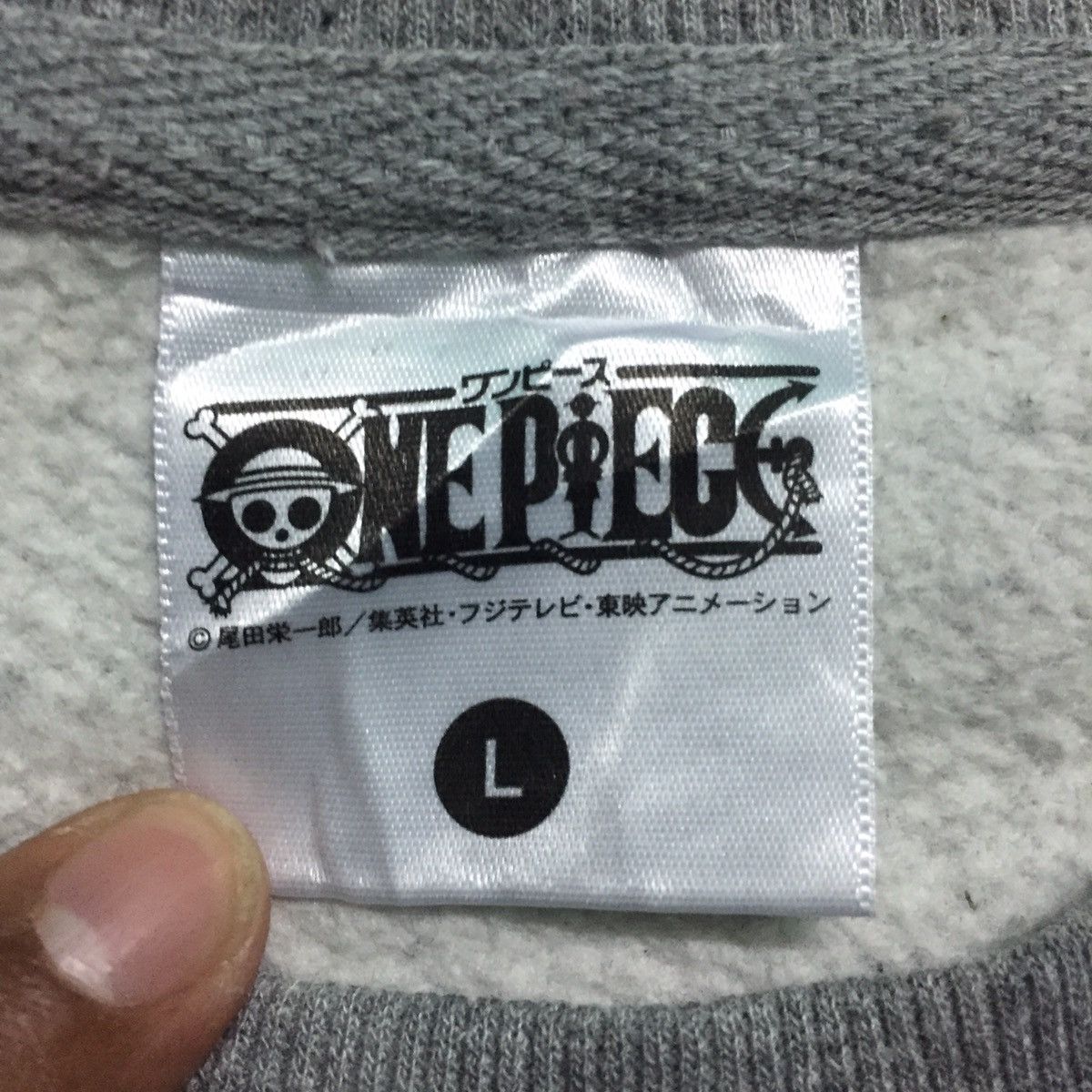 Japanese Brand One Piece Japan Anime Tony Tony Chopper Sweatshirt Size US L / EU 52-54 / 3 - 7 Thumbnail