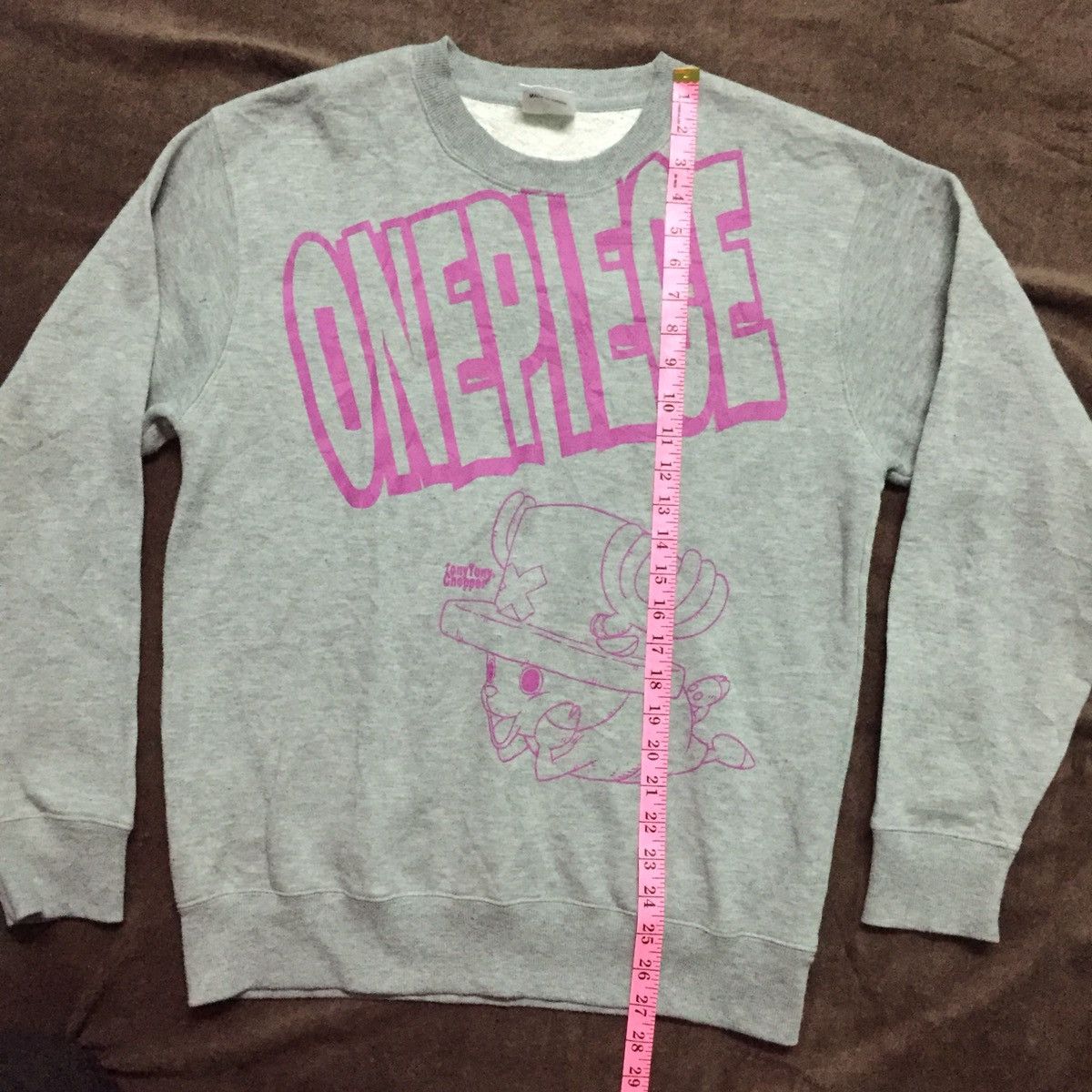 Japanese Brand One Piece Japan Anime Tony Tony Chopper Sweatshirt Size US L / EU 52-54 / 3 - 4 Thumbnail