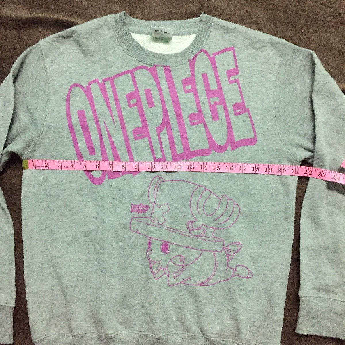 Japanese Brand One Piece Japan Anime Tony Tony Chopper Sweatshirt Size US L / EU 52-54 / 3 - 5 Thumbnail