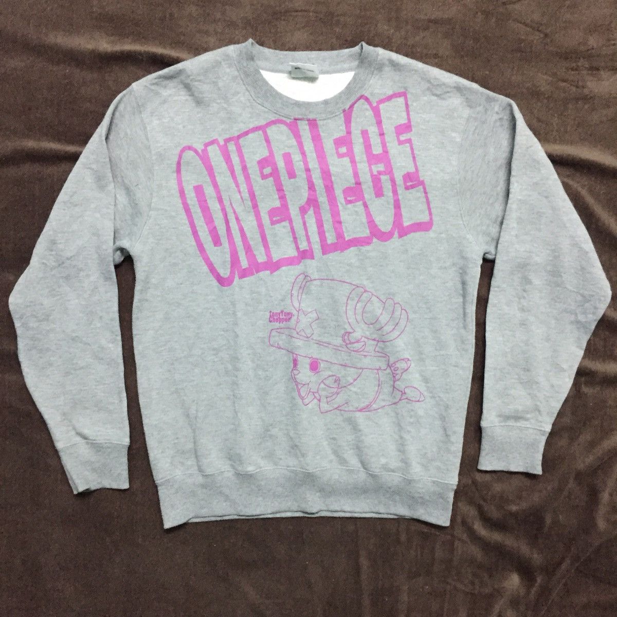 Japanese Brand One Piece Japan Anime Tony Tony Chopper Sweatshirt Size US L / EU 52-54 / 3 - 1 Thumbnail