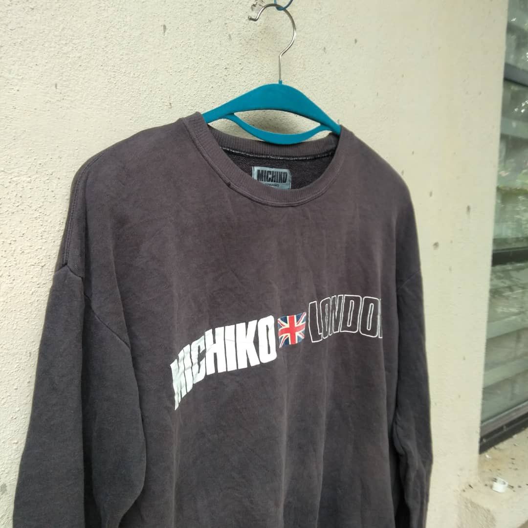 Michiko Koshino London 🔥 VINTAGE SUNFADED DISTRESSED MICHIKO LONDON BIG LOGO Size US L / EU 52-54 / 3 - 2 Thumbnail