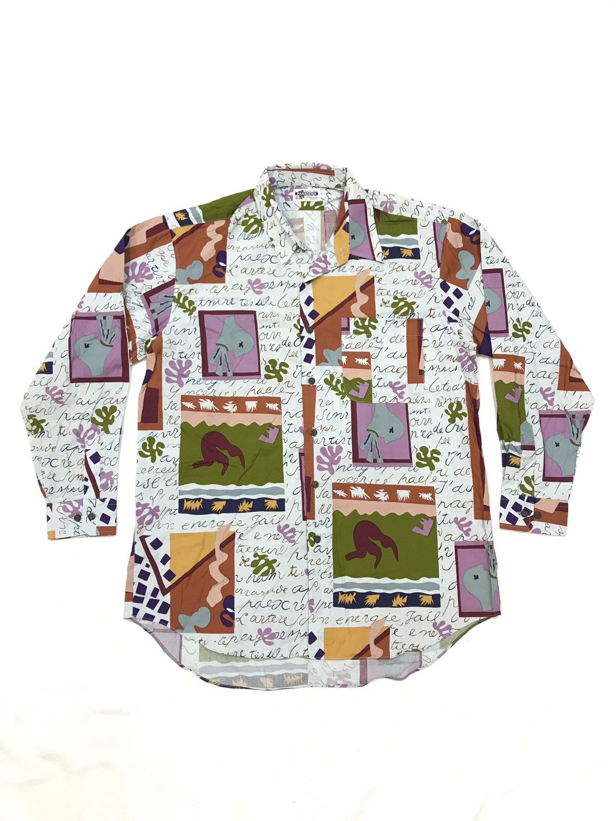 Designer × Vintage Vintage 90's Novelty Baroque BUTTON UP SHIRT PASADENA Size US XL / EU 56 / 4 - 1 Thumbnail