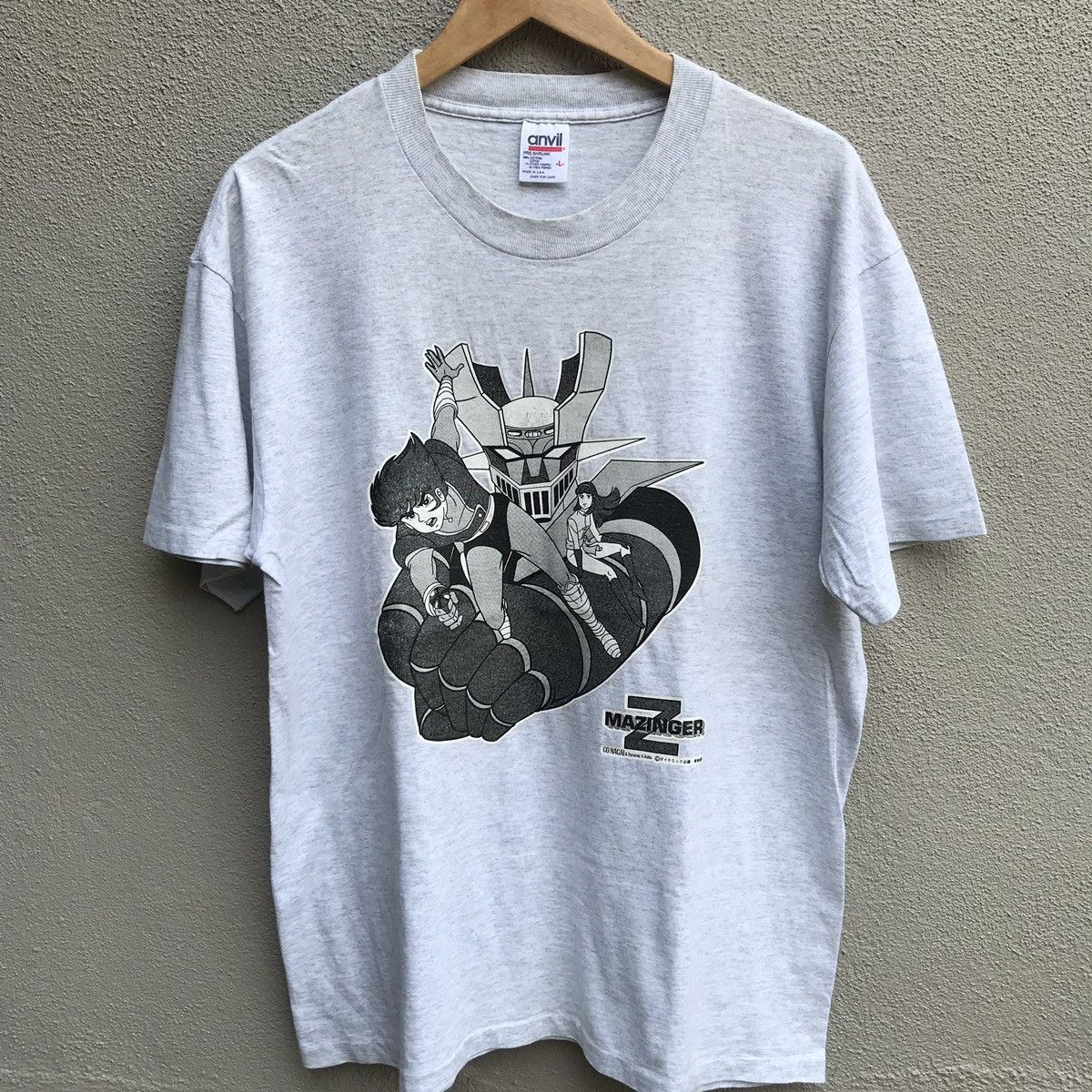 Anime Vintage 90s MAZINGER Z Manga Anime devilman akira trigun Size US L / EU 52-54 / 3 - 2 Thumbnail
