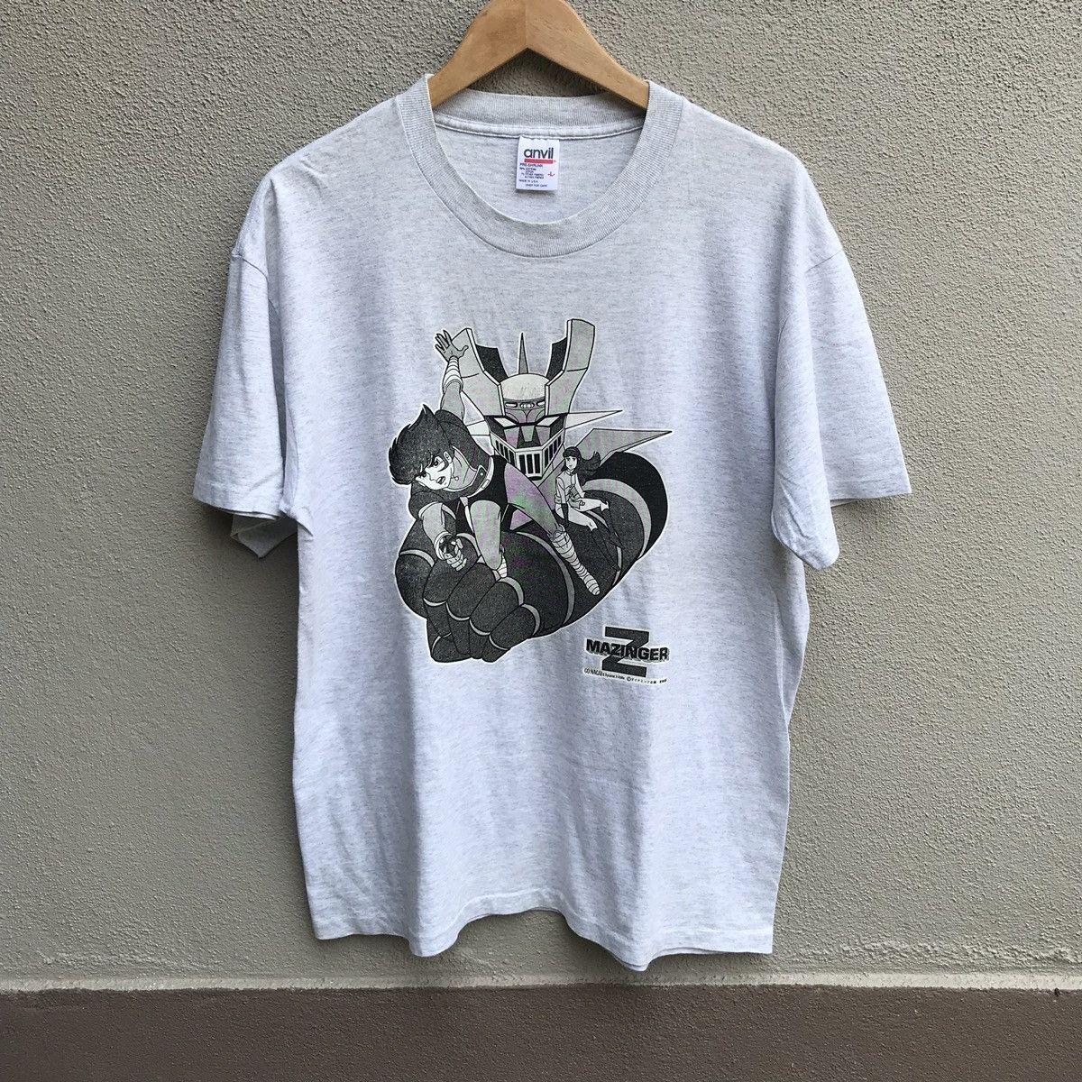 Anime Vintage 90s MAZINGER Z Manga Anime devilman akira trigun Size US L / EU 52-54 / 3 - 1 Thumbnail