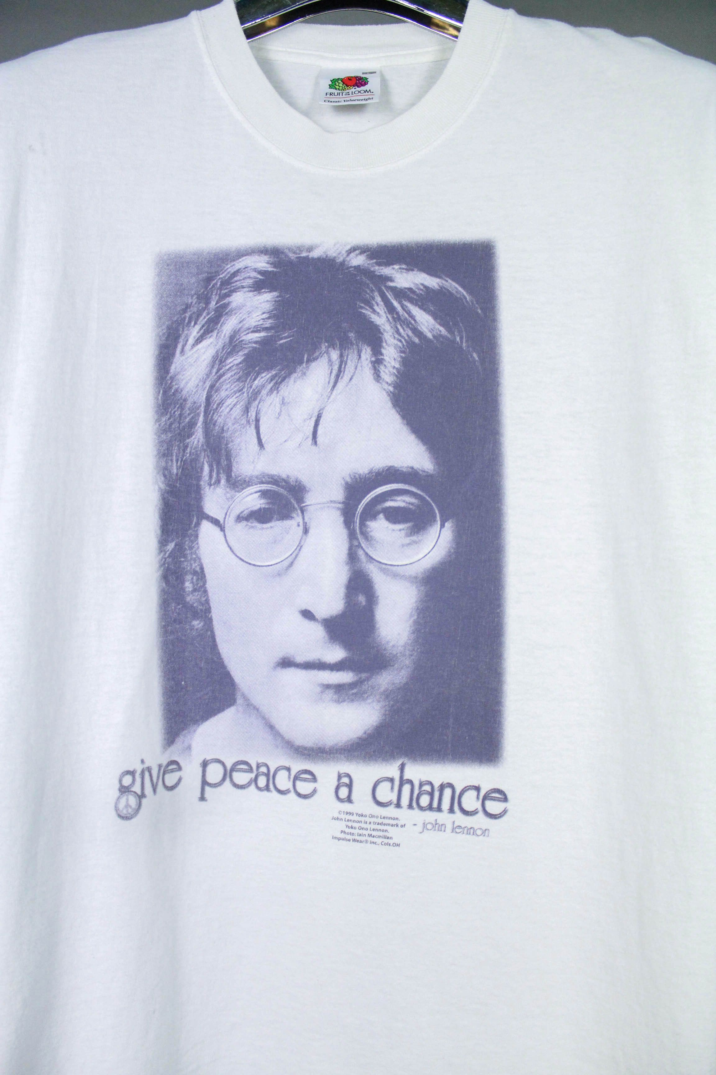 Band Tees × John Lennon × Vintage Rare Vintage John Lennon by 