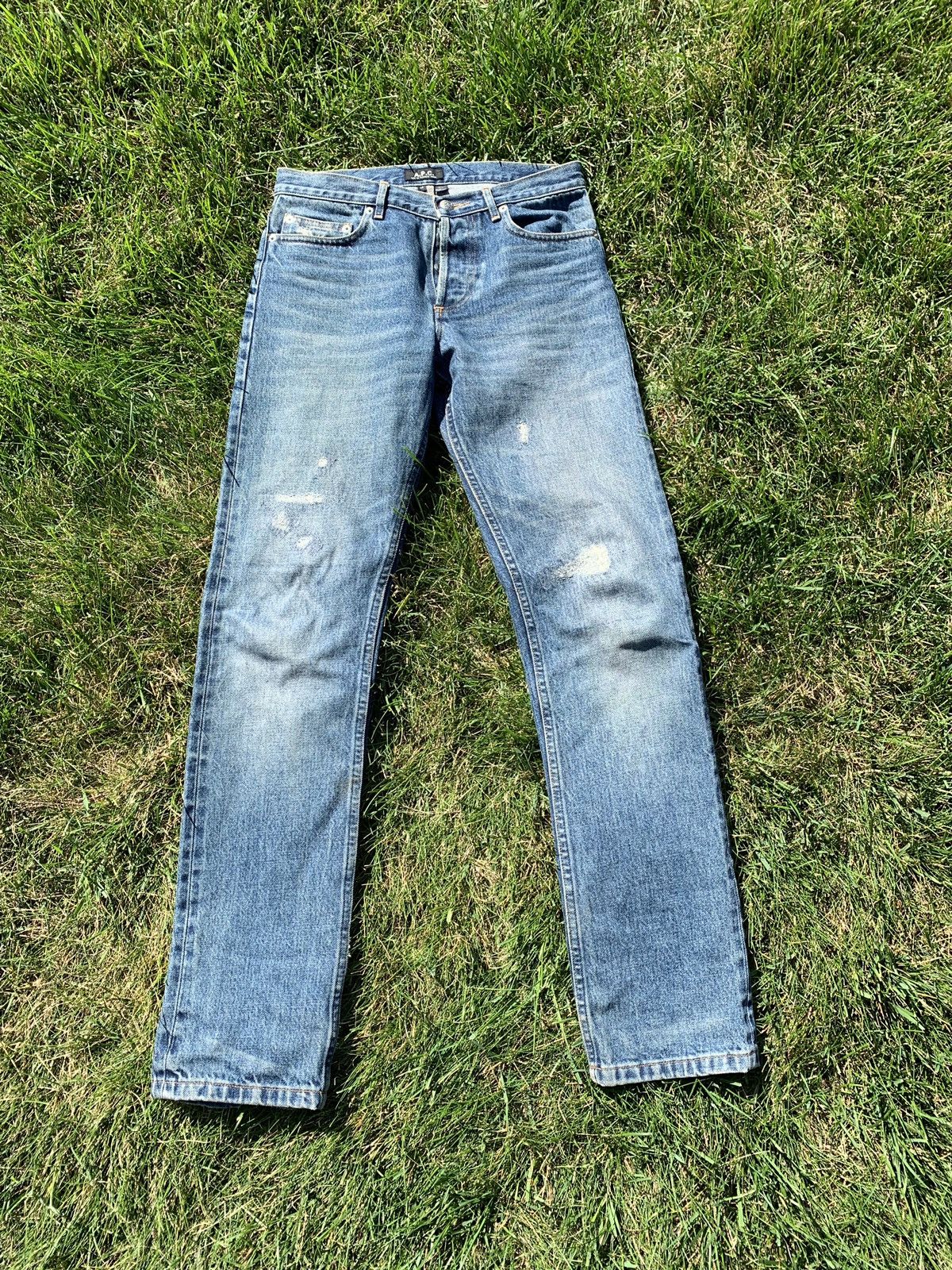 a-p-c-new-standard-distressed-denim-grailed