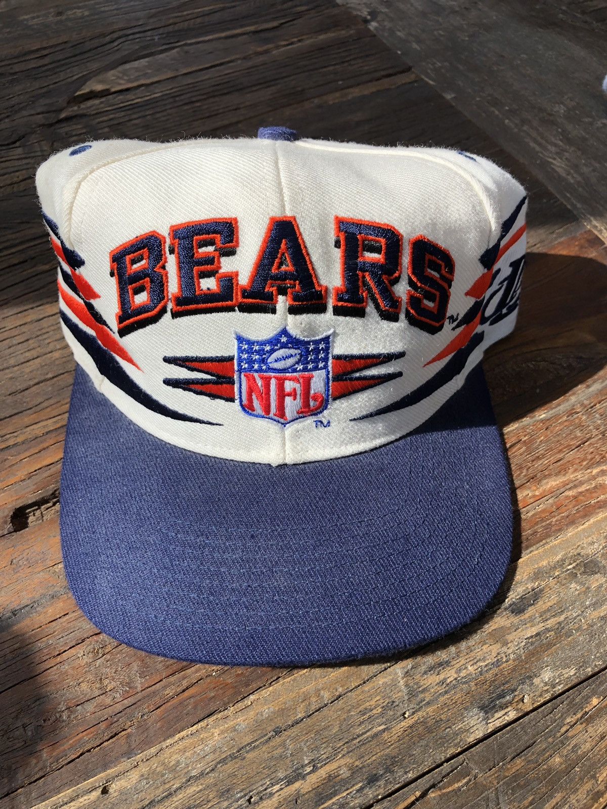 Vintage Logo Athletic Splash Chicago orders Bears Snap Back retro pro line