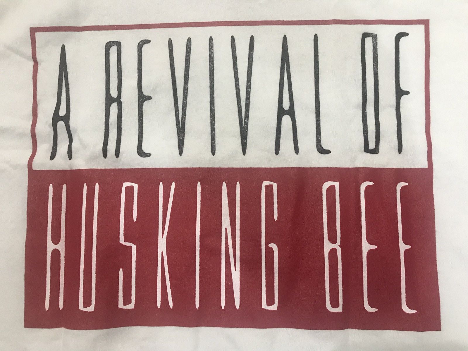 Band Tees A Revival of Husking Bee (Japanese Punk Band) T-shirt Size US M / EU 48-50 / 2 - 3 Thumbnail