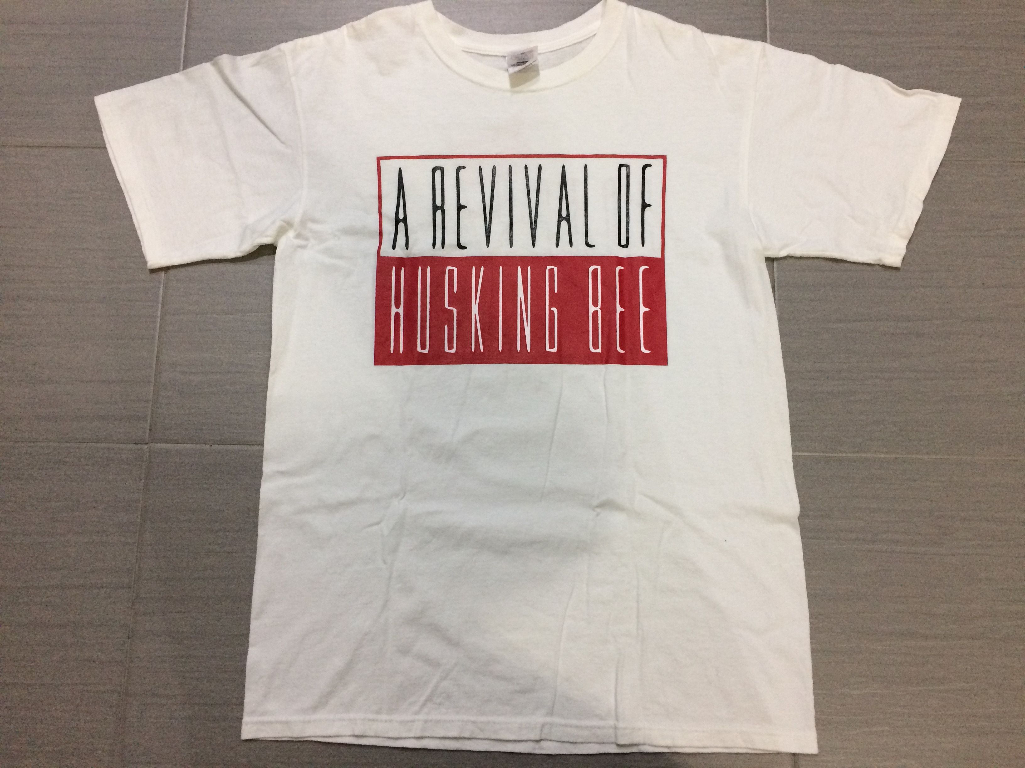 Band Tees A Revival of Husking Bee (Japanese Punk Band) T-shirt Size US M / EU 48-50 / 2 - 6 Thumbnail