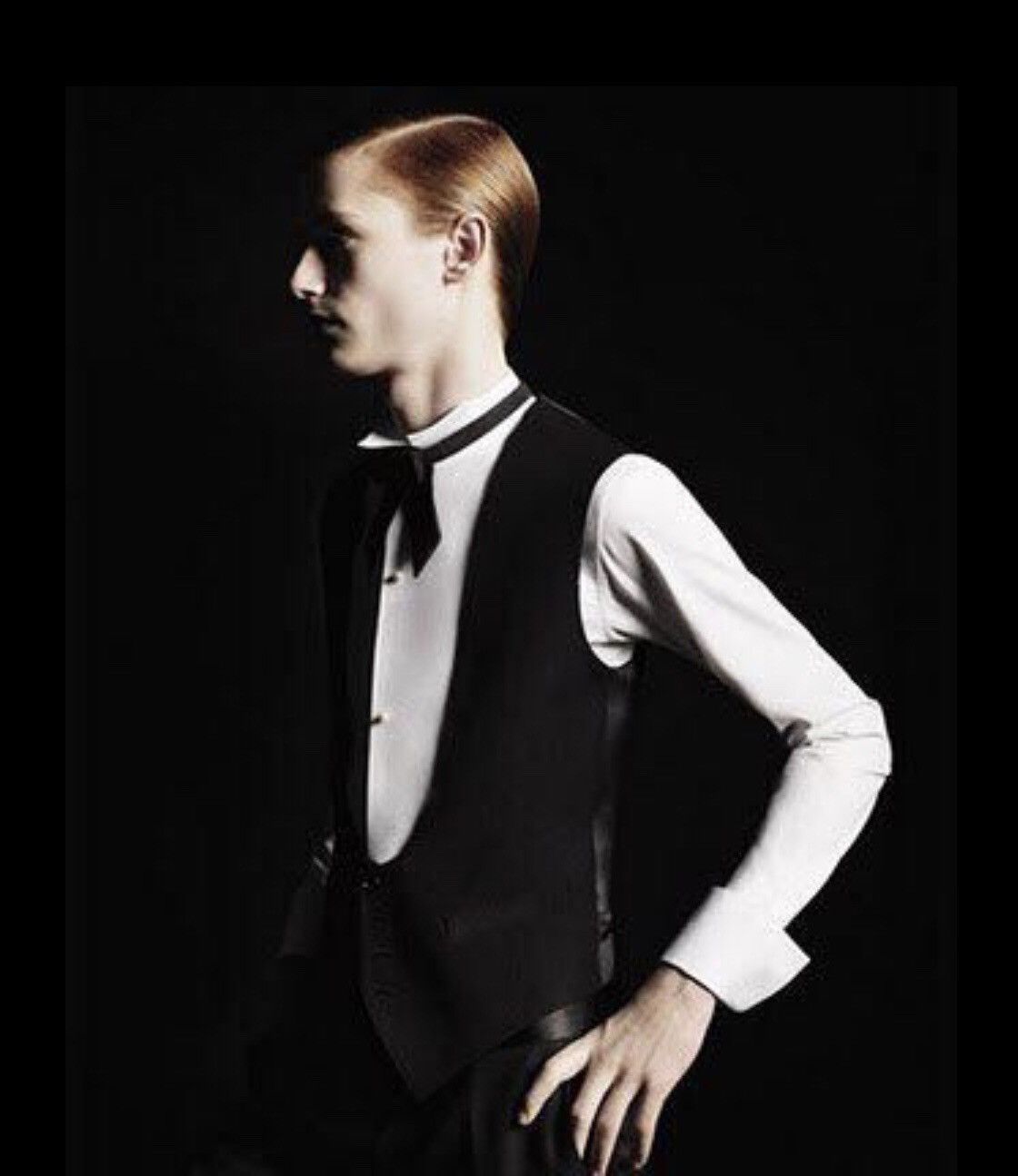 小物 dior homme archive strap narrow tie Dior DIOR HOMME AW06 Bow Tie - Hedi Slimane | Grailed