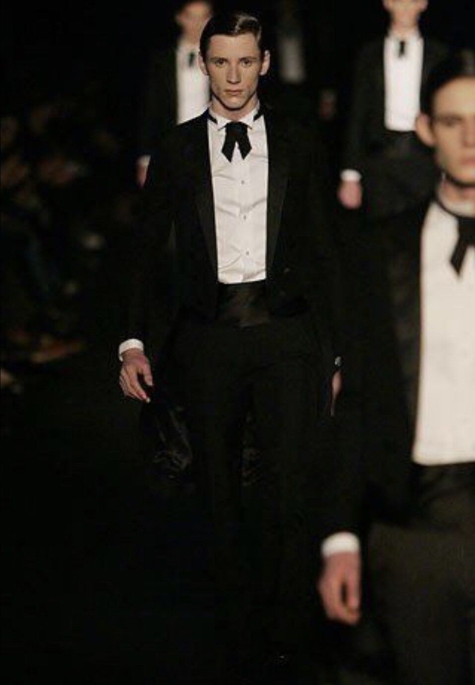 小物 dior homme archive strap narrow tie Dior Homme Narrow Tie Plain Black Bee 100% Silk Jacquard Men