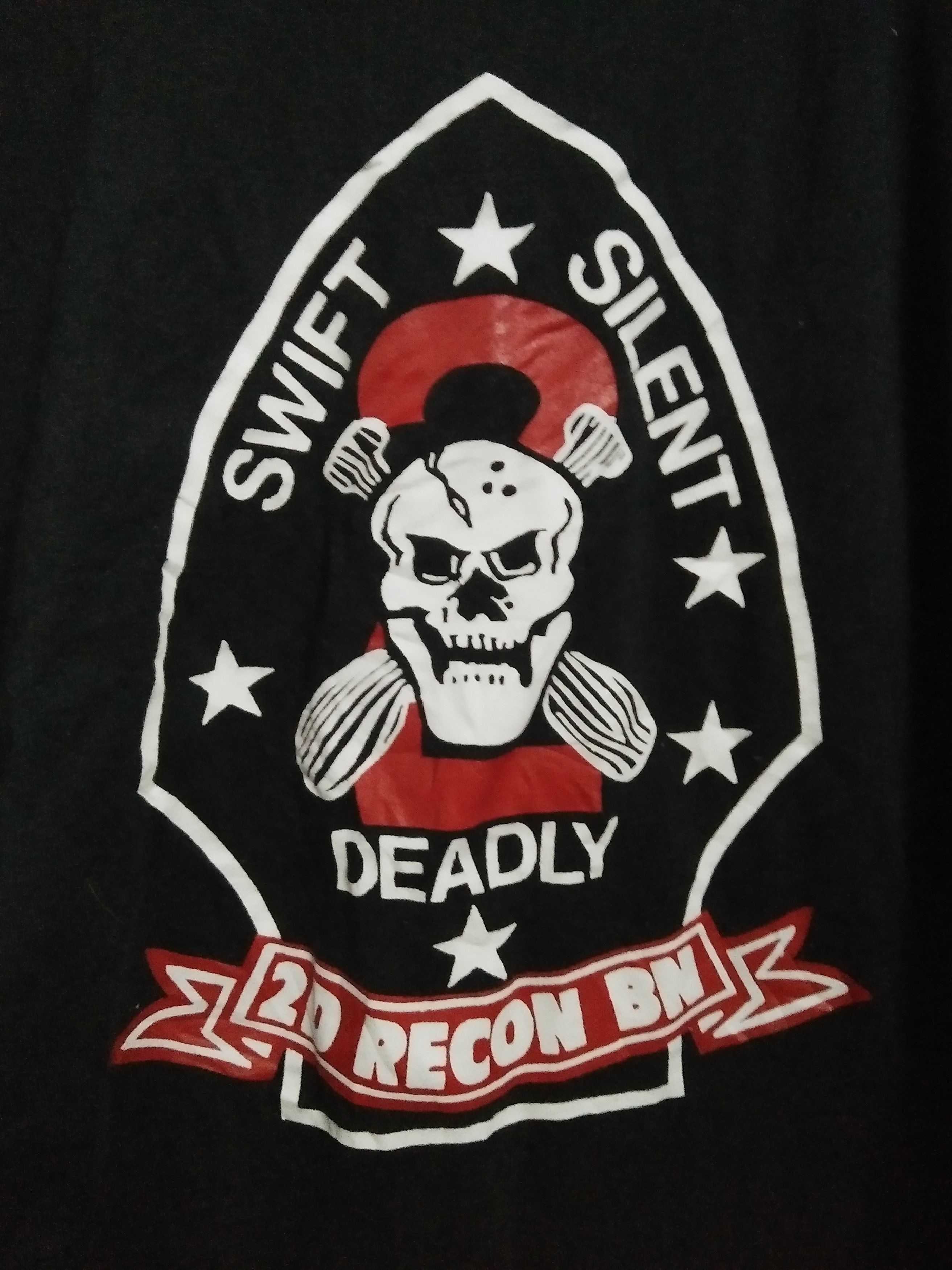 Vintage vtg 80s heartbreak ridge movie swift silent deadly 2D recon ...