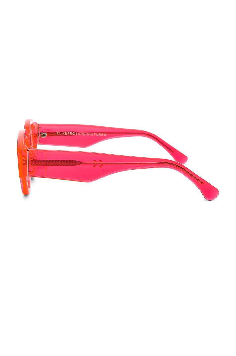 Retrosuperfuture Drew Mama SUPER sunglasses neon orange Size ONE SIZE - 6 Thumbnail