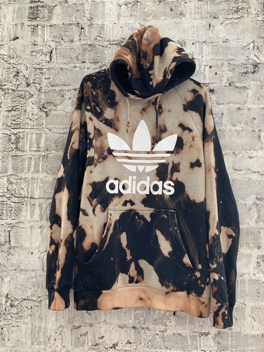 Adidas discount bleached hoodie