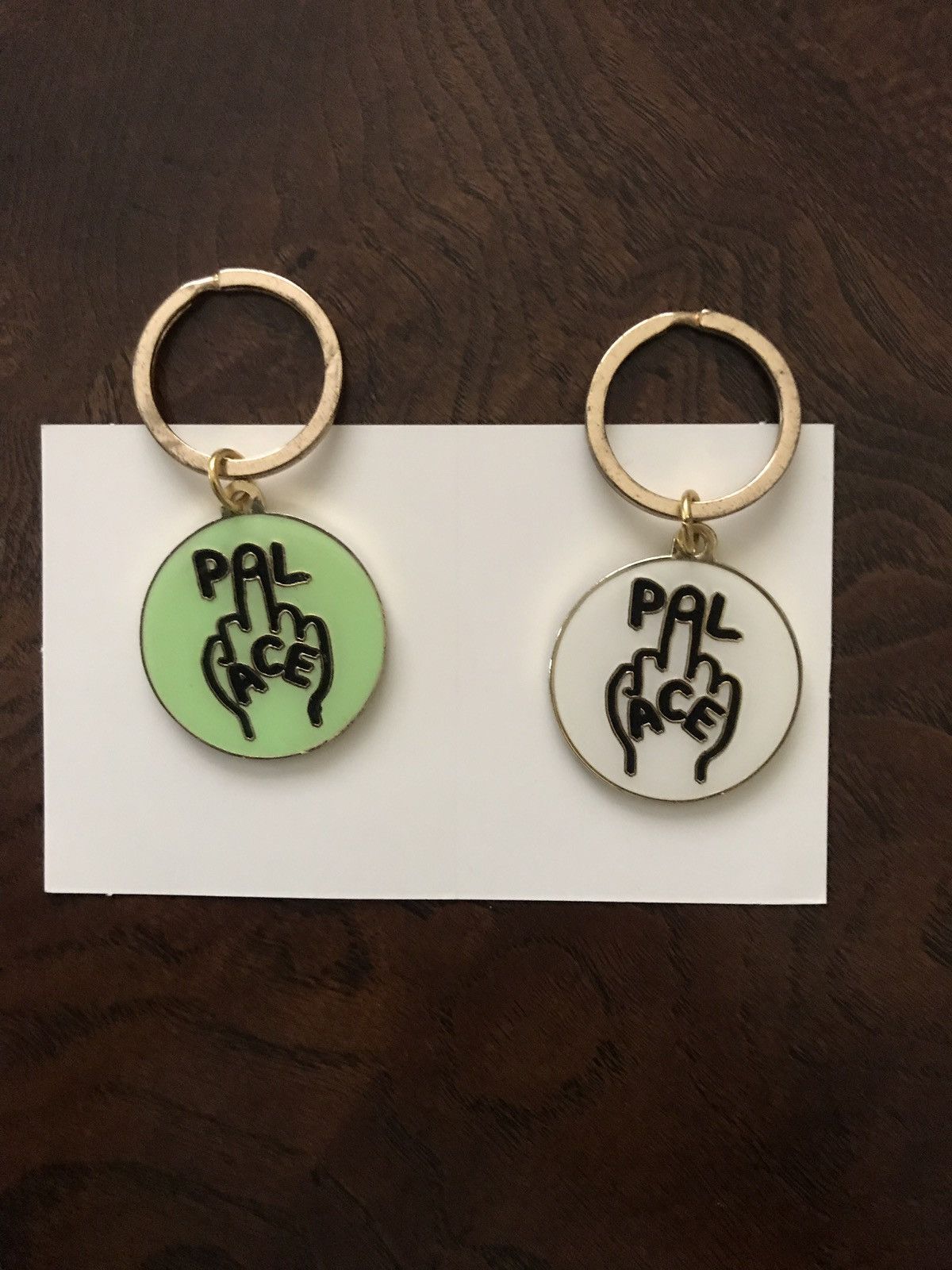Palace Palace Middle Finger Keychain | Grailed