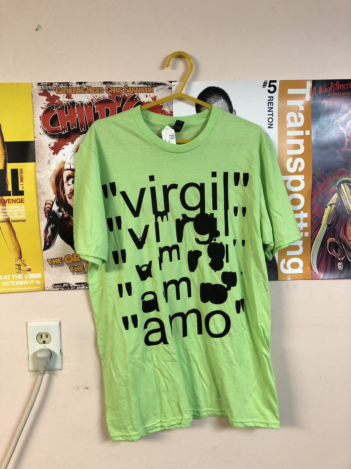Virgil Abloh x MCA Figures of Speech Amo Tee Lime