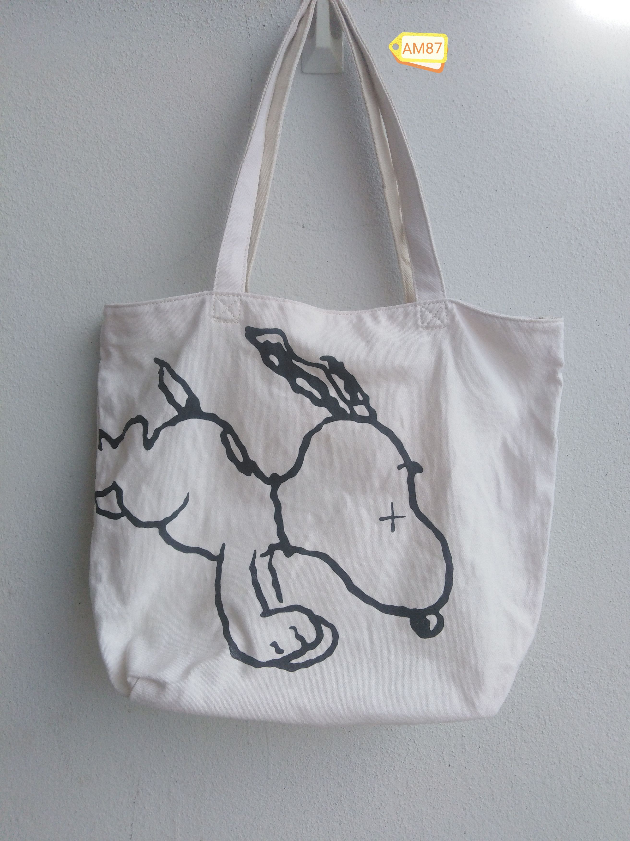 Kaws Snoopy Peanuts x Kaws Tote Bag Grailed
