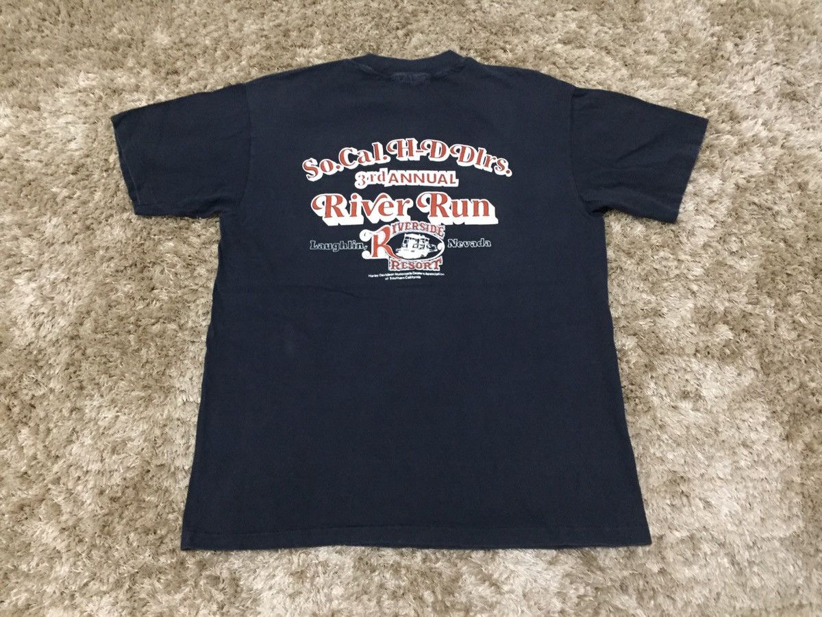 Vintage Vintage 80s Harley Davidson 1985 T-Shirt Size US M / EU 48-50 / 2 - 7 Thumbnail