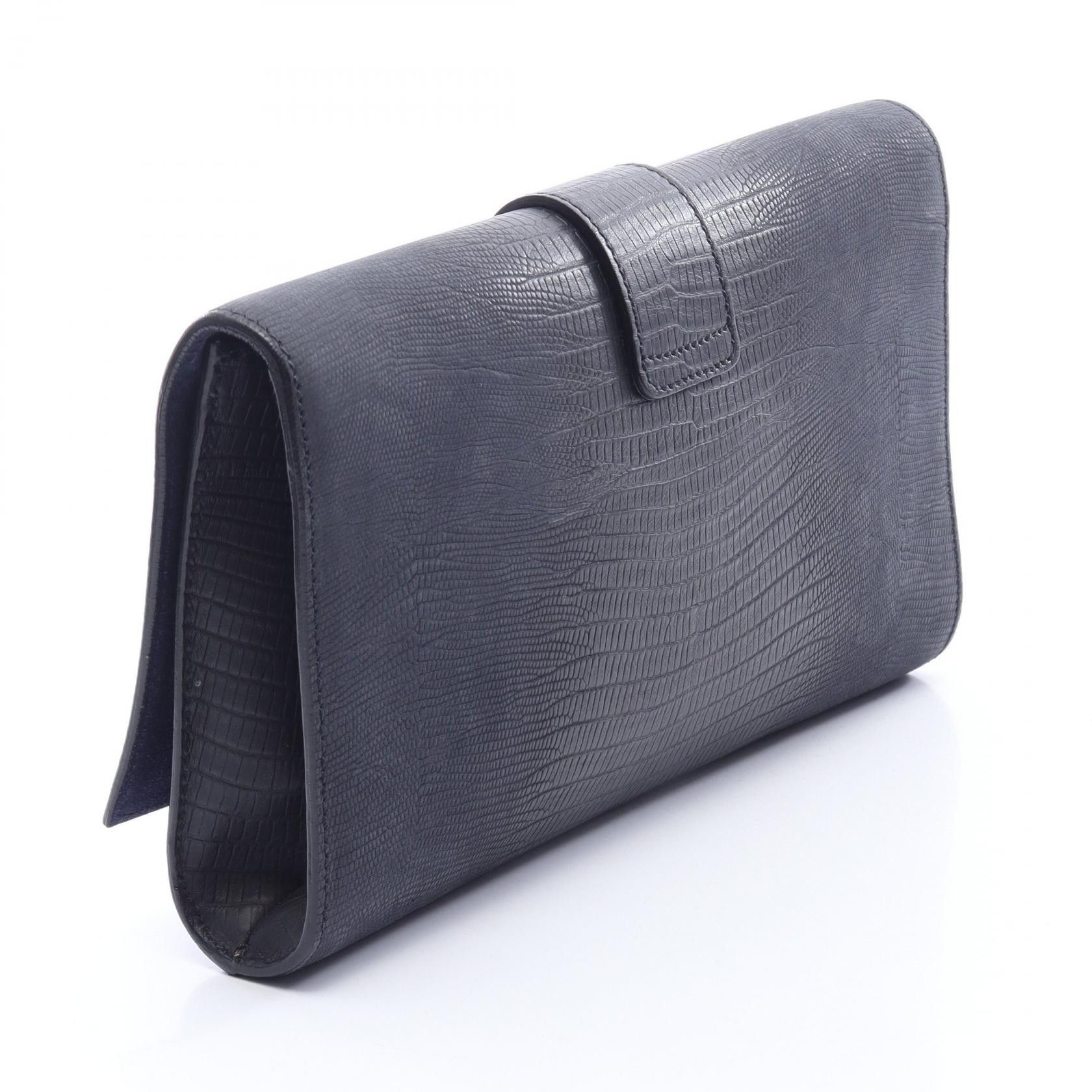 Yves Saint Laurent YVES SAINT LAURENT Y Y Line Bag Navy Size ONE SIZE - 2 Thumbnail