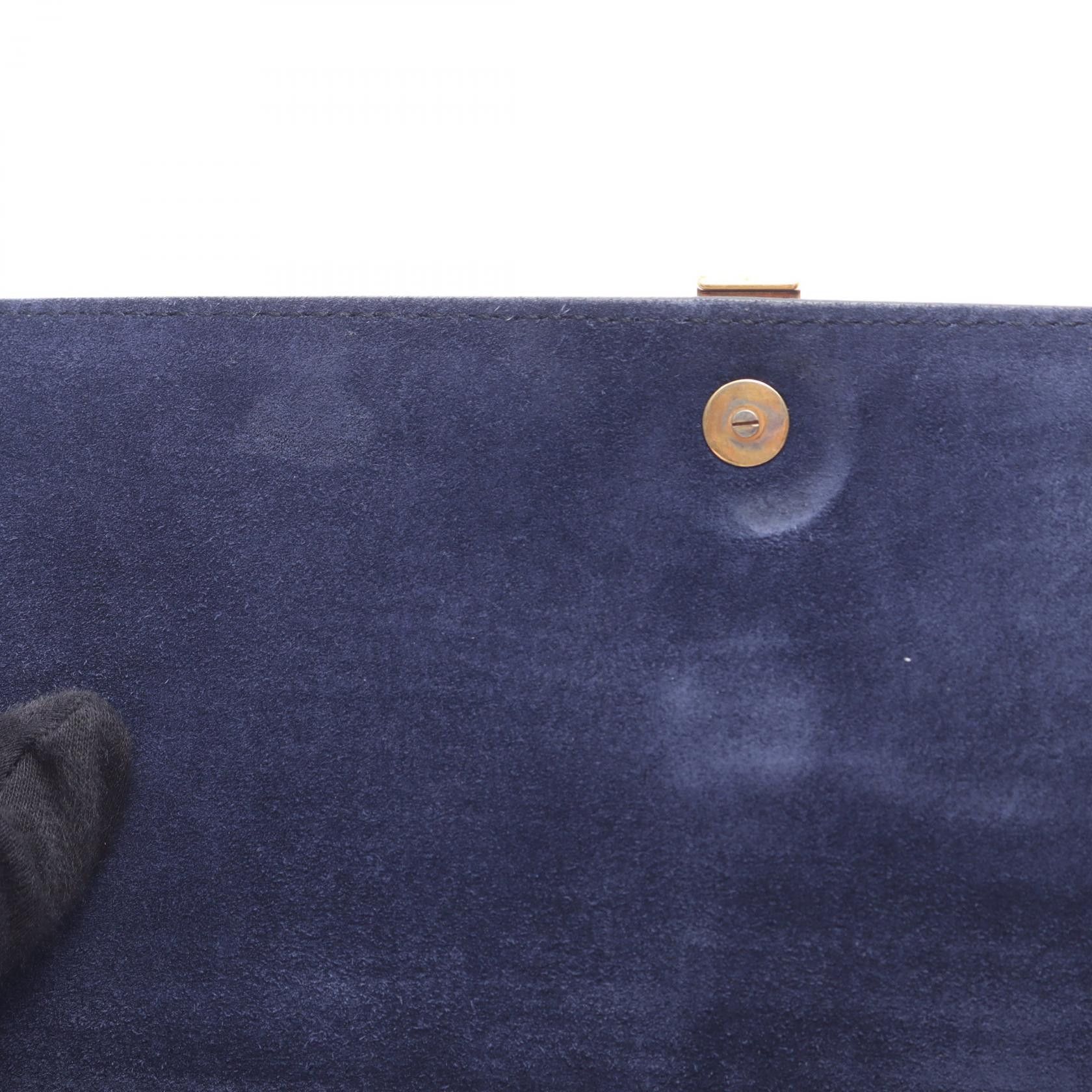 Yves Saint Laurent YVES SAINT LAURENT Y Y Line Bag Navy Size ONE SIZE - 5 Thumbnail