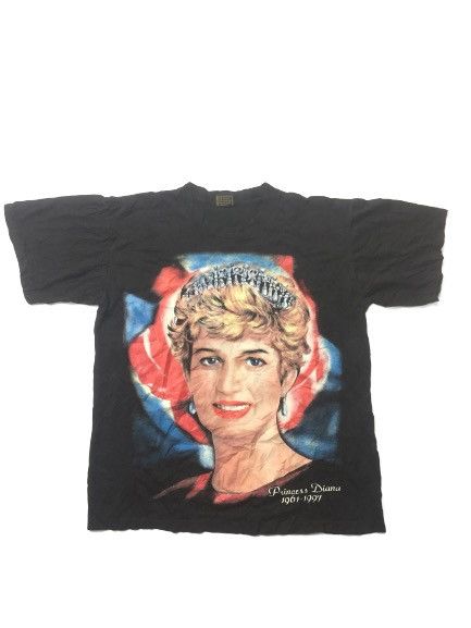 Band Tees vintage bootleg princes Diana large men's t shirt Size US L / EU 52-54 / 3 - 1 Thumbnail