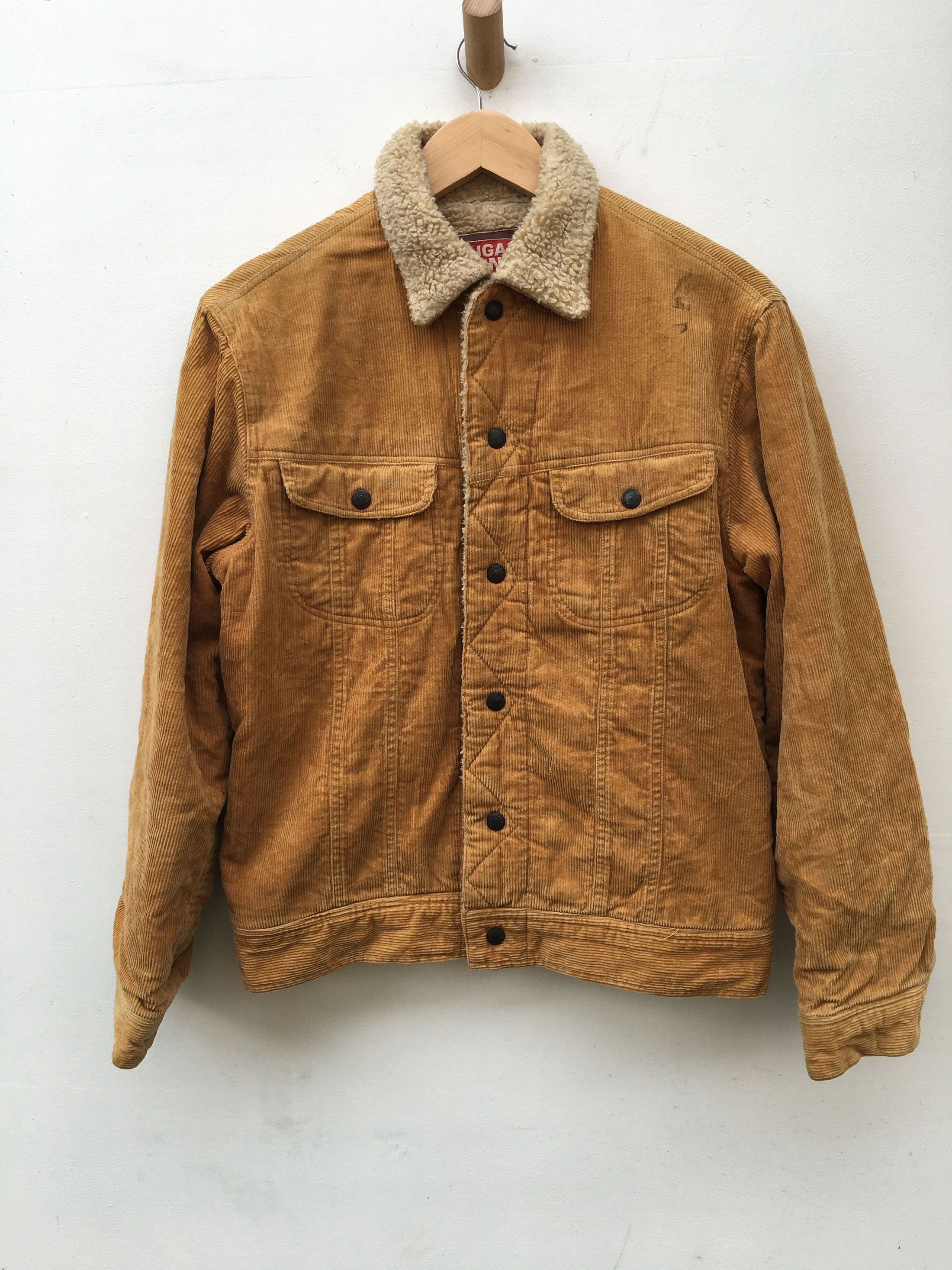 Sugar Cane Vintage Styles Sugar Cane Corduroy Sherpa Autumn Winter