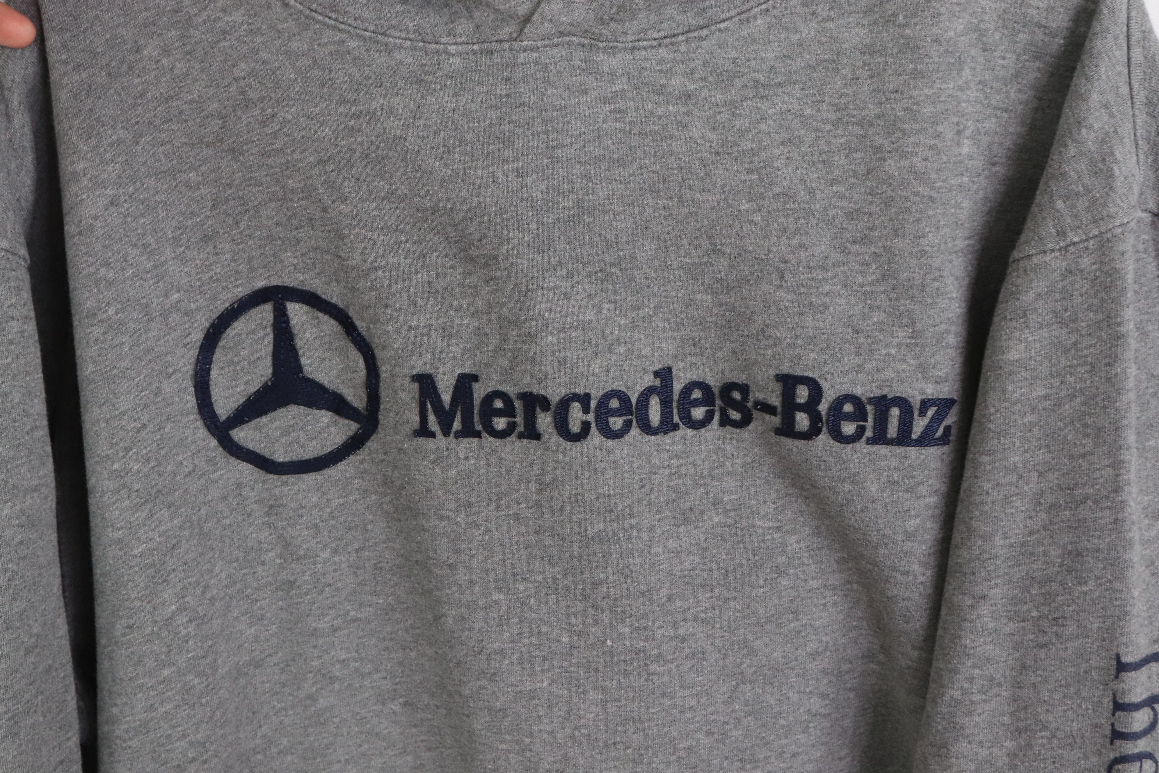 Mercedes Benz Vintage Mercedes Benz Mens XL The Best or Nothing Spell Out Hoodie Sweatshirt Size US XL / EU 56 / 4 - 4 Thumbnail