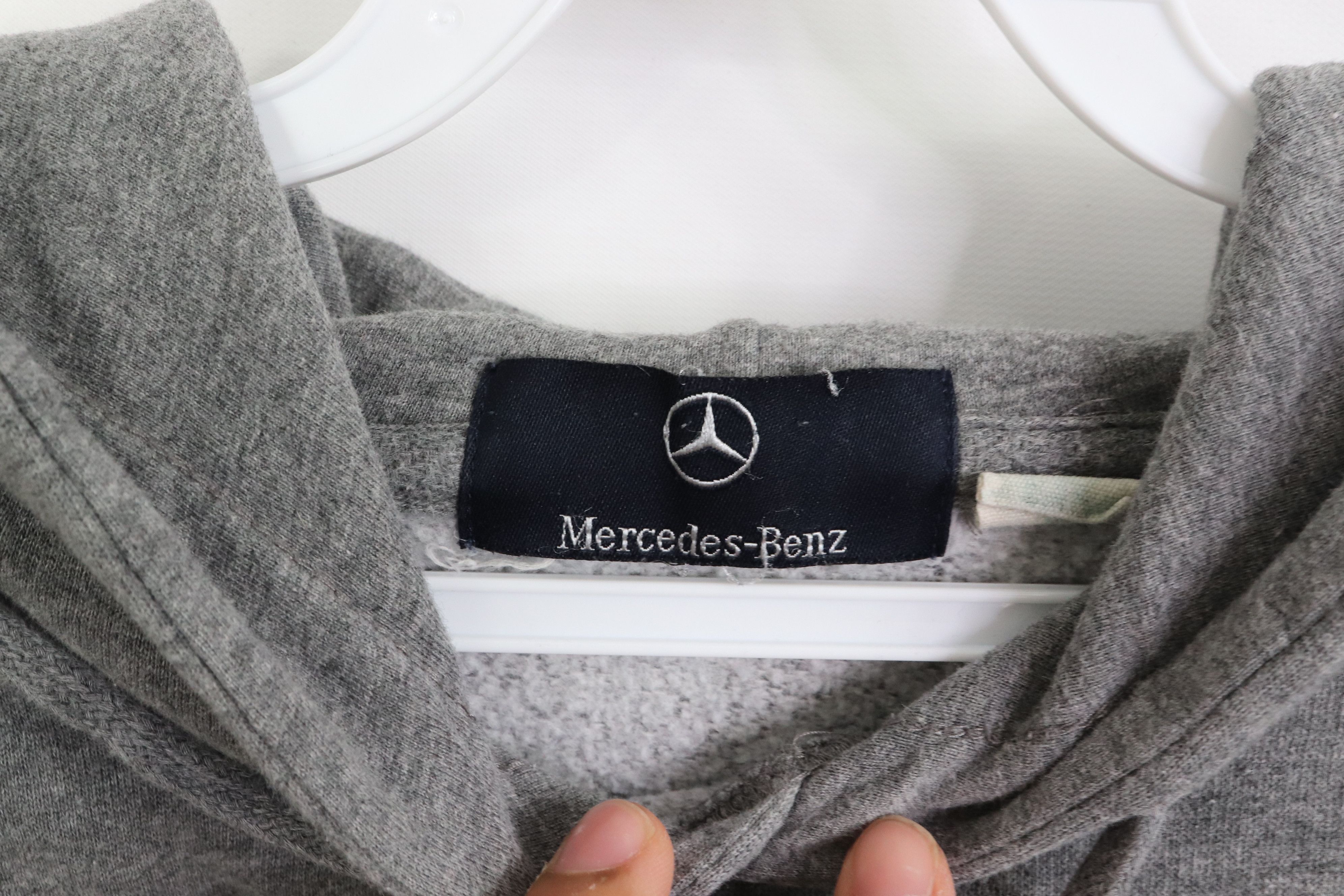 Mercedes Benz Vintage Mercedes Benz Mens XL The Best or Nothing Spell Out Hoodie Sweatshirt Size US XL / EU 56 / 4 - 6 Thumbnail