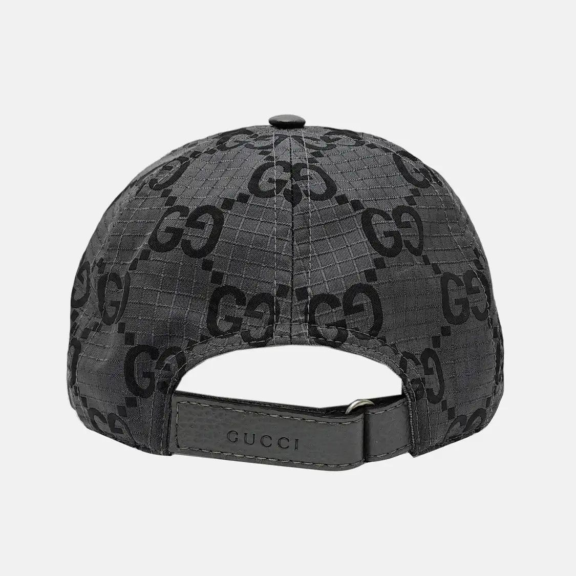Gucci GUCCI baseball cap grey polyester GG hat Size ONE SIZE - 3 Thumbnail
