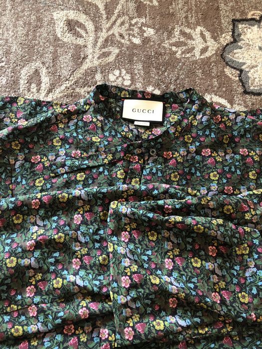 Asap rocky clearance flower shirt