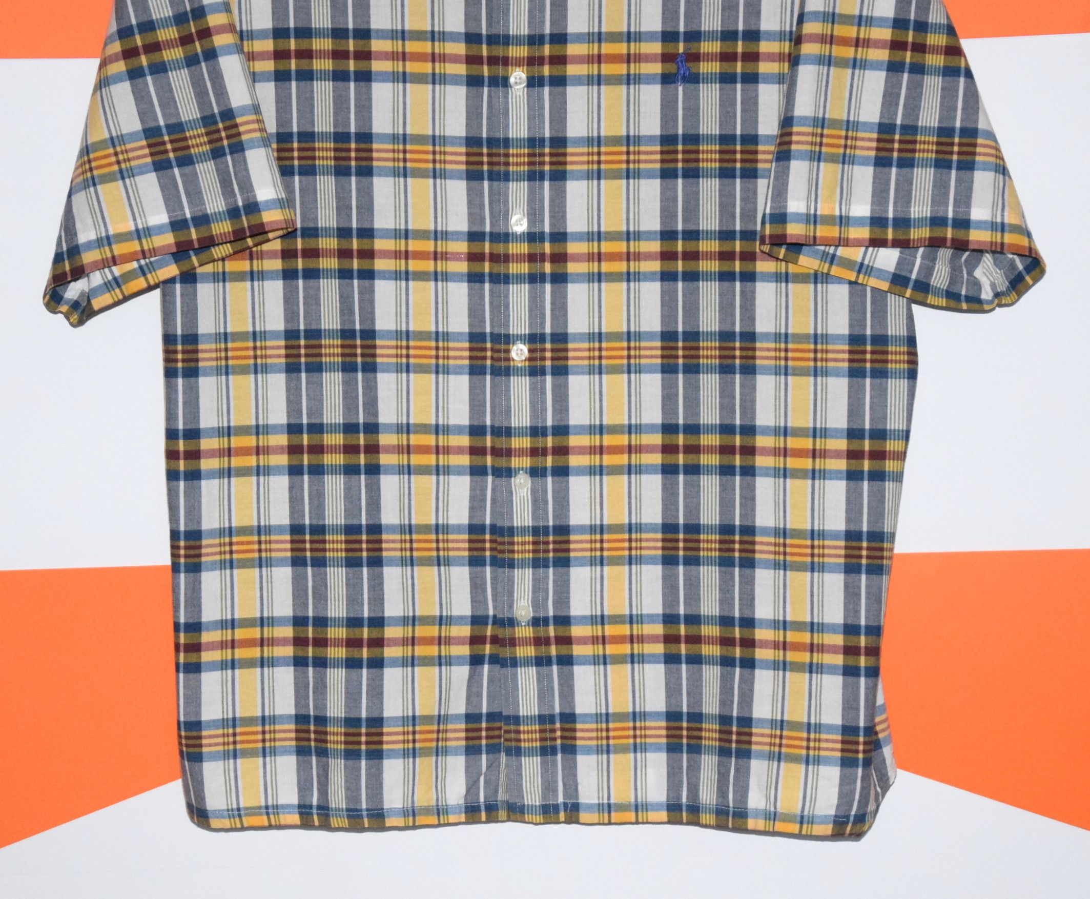 Polo Ralph Lauren × Vintage VINTAGE POLO RALPH LAUREN CHECK SHIRT Sz XL CLASSIC FIT MINT Size US XL / EU 56 / 4 - 4 Thumbnail