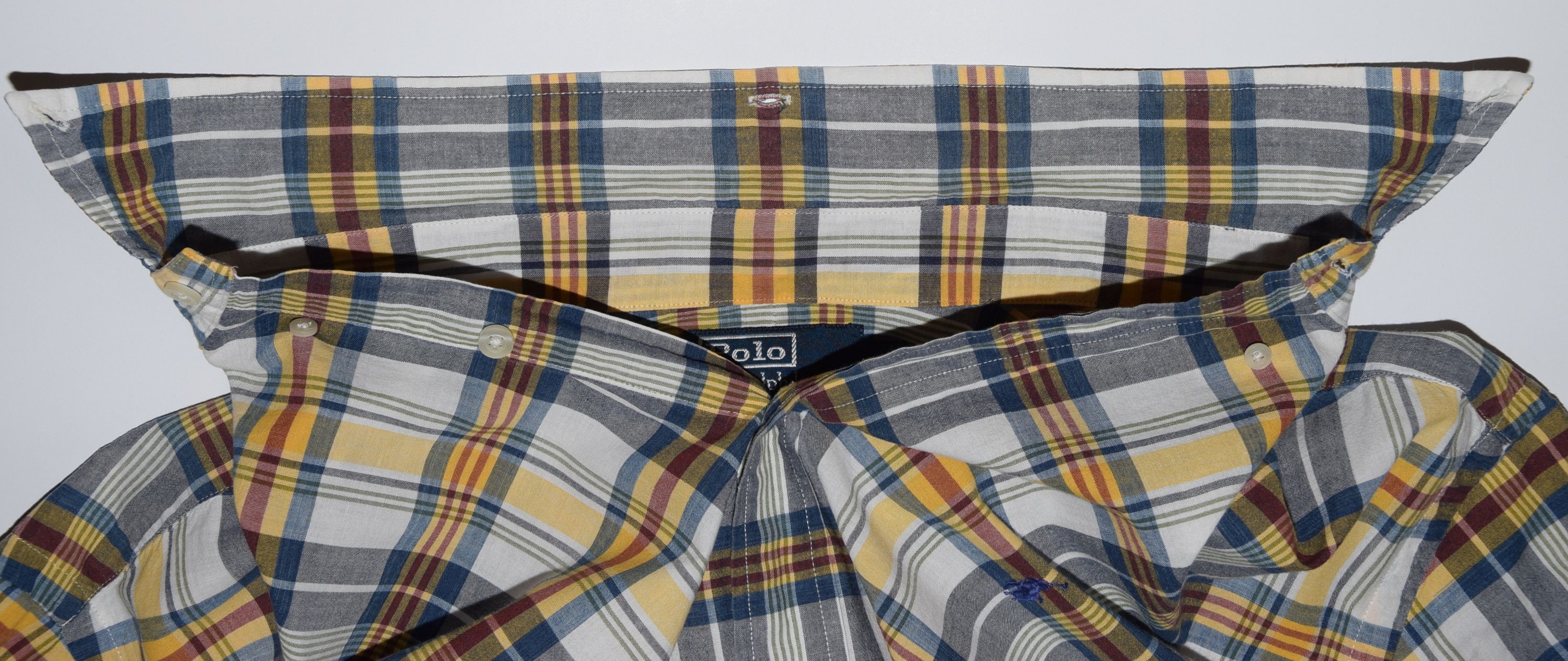 Polo Ralph Lauren × Vintage VINTAGE POLO RALPH LAUREN CHECK SHIRT Sz XL CLASSIC FIT MINT Size US XL / EU 56 / 4 - 16 Thumbnail