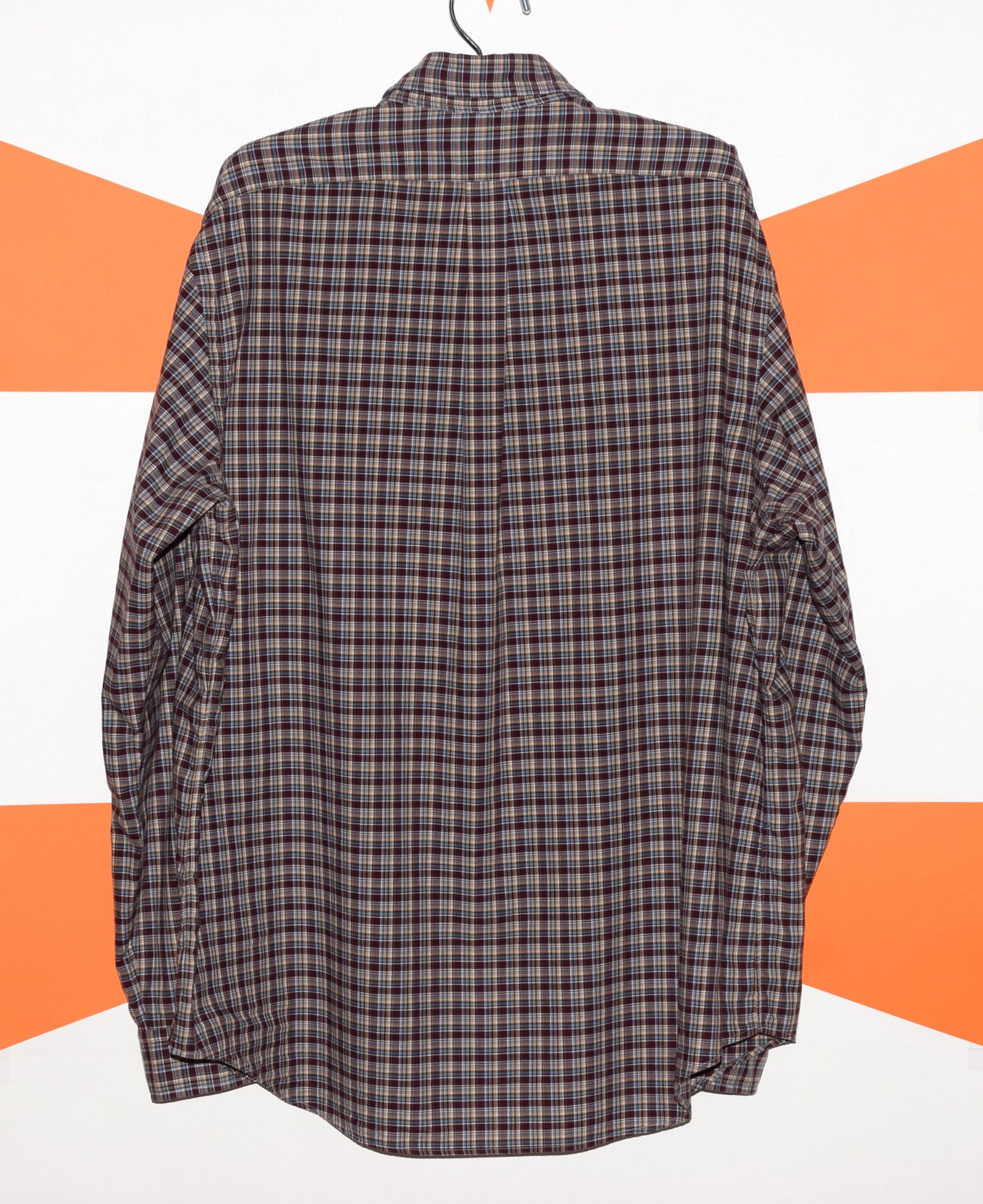 Polo Ralph Lauren × Ralph Lauren POLO RALPH LAUREN LONG SLEEVE CHECK SHIRT XXL P2P 27.5" MINT Size US XXL / EU 58 / 5 - 12 Thumbnail