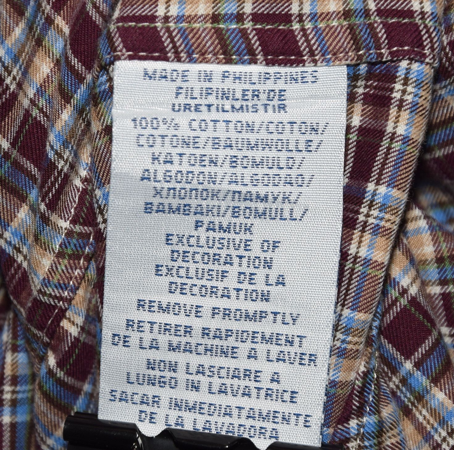 Polo Ralph Lauren × Ralph Lauren POLO RALPH LAUREN LONG SLEEVE CHECK SHIRT XXL P2P 27.5" MINT Size US XXL / EU 58 / 5 - 15 Thumbnail