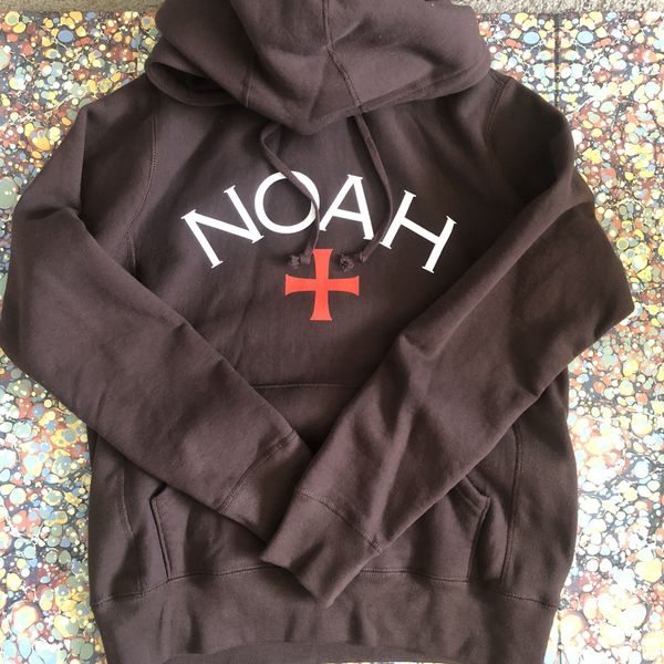 Noah Noah Core Logo Hoodie Brown Size S | Grailed