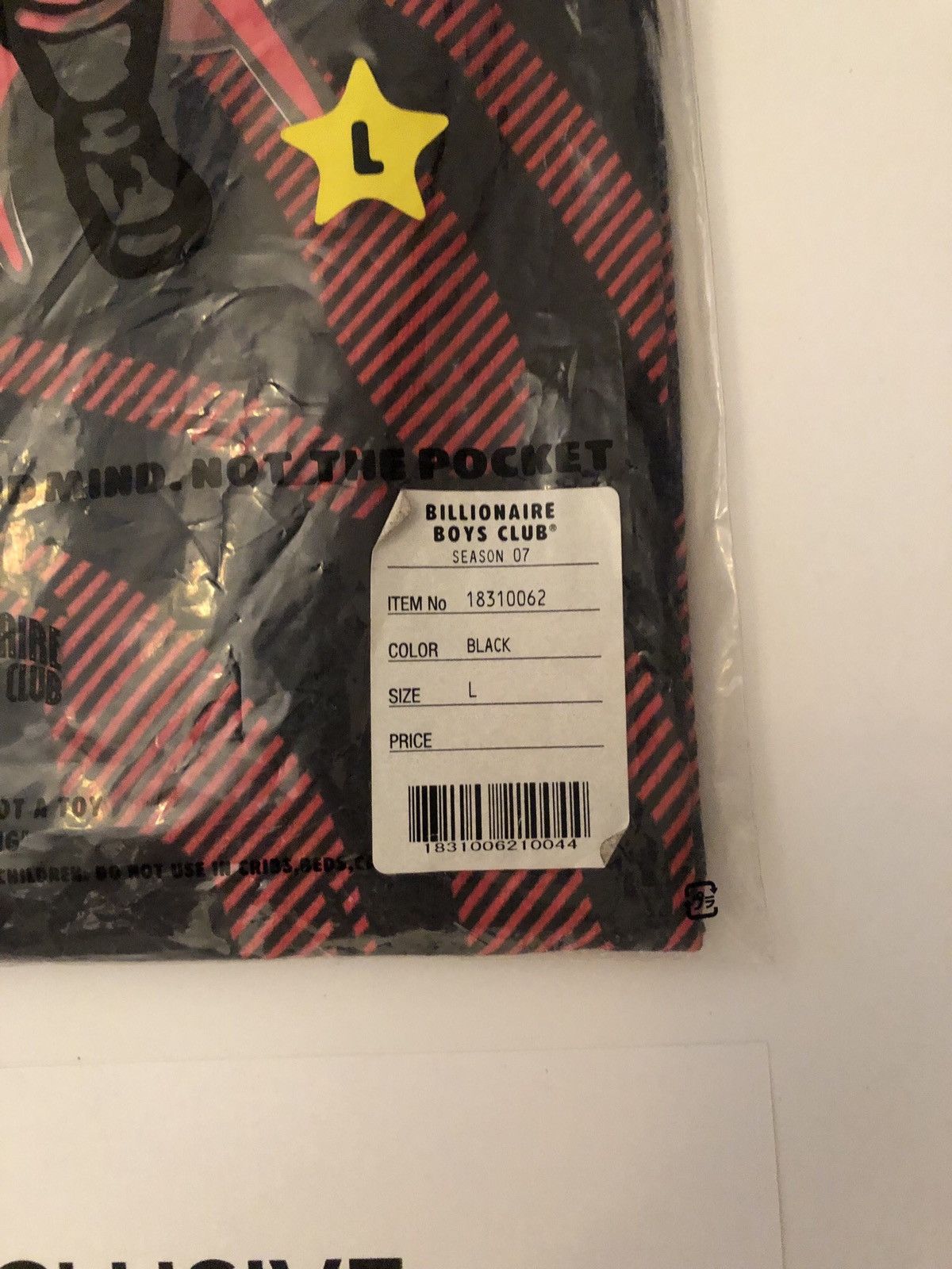 Billionaire Boys Club BBC space helmet black tee Size US L / EU 52-54 / 3 - 6 Thumbnail