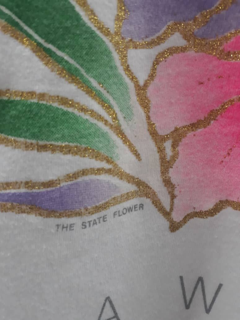 Vintage Vintage Hawaii The State Flower Size US S / EU 44-46 / 1 - 3 Thumbnail