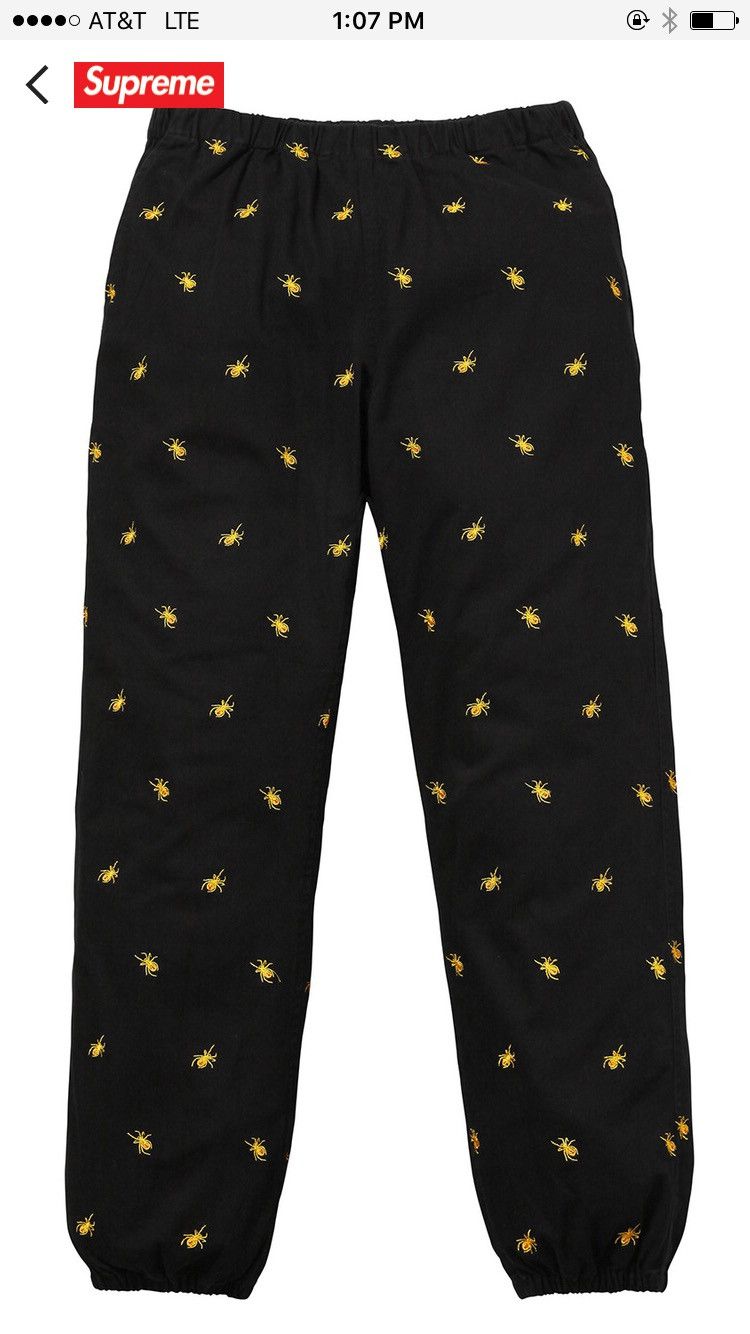 Supreme Spider Pants | Grailed