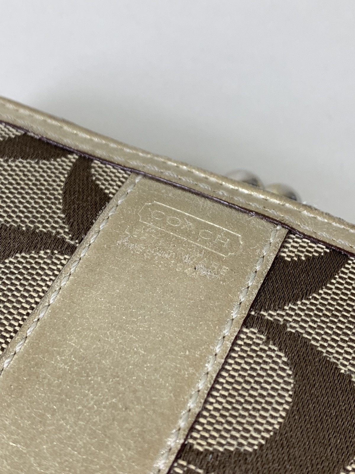 Coach Authentic Vintage Coach Monogram Purse Size ONE SIZE - 5 Thumbnail