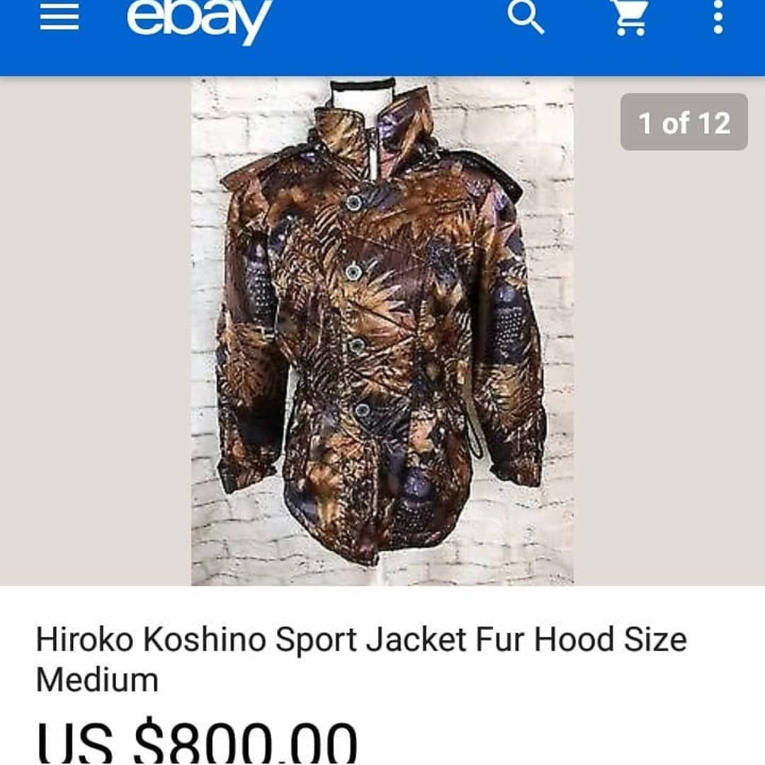 Hiroko Koshino Homme × Japanese Brand × Other HIROKO KOSHINO DESIGNER FLORAL FUR HOODED JACKET Size US M / EU 48-50 / 2 - 15 Thumbnail