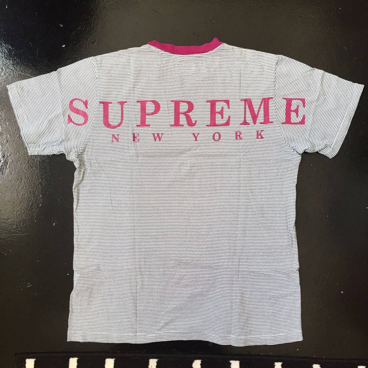 Supreme SUPREME T Shirt blue/white/red XL | Grailed