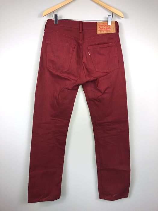 Levi's Warren Lotas Levi’s Red Denim | Grailed