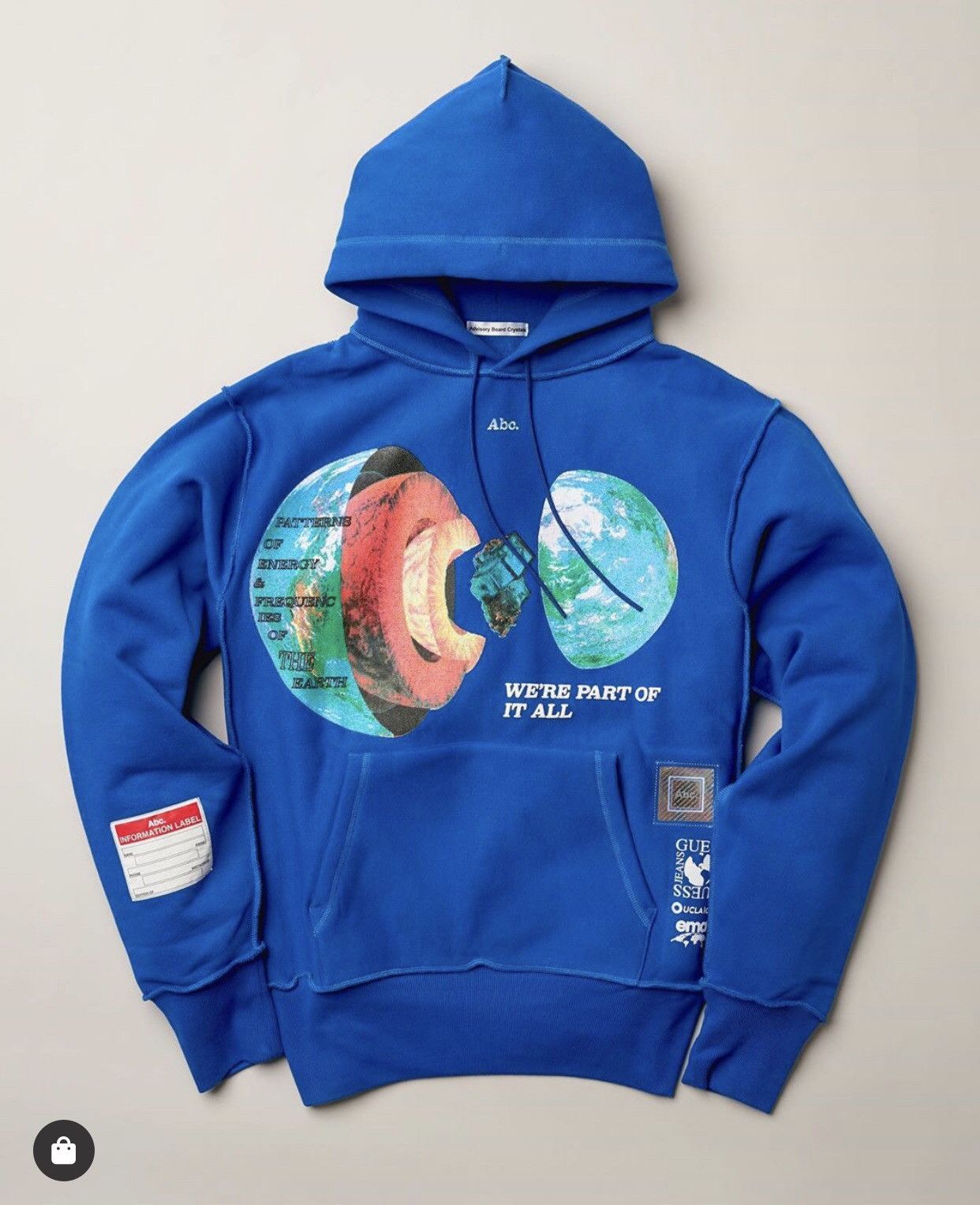 限定 Advisory Board Crystals GUESS フーディー パーカー ABC. Advisory Board Crystals abc hoodie | Grailed
