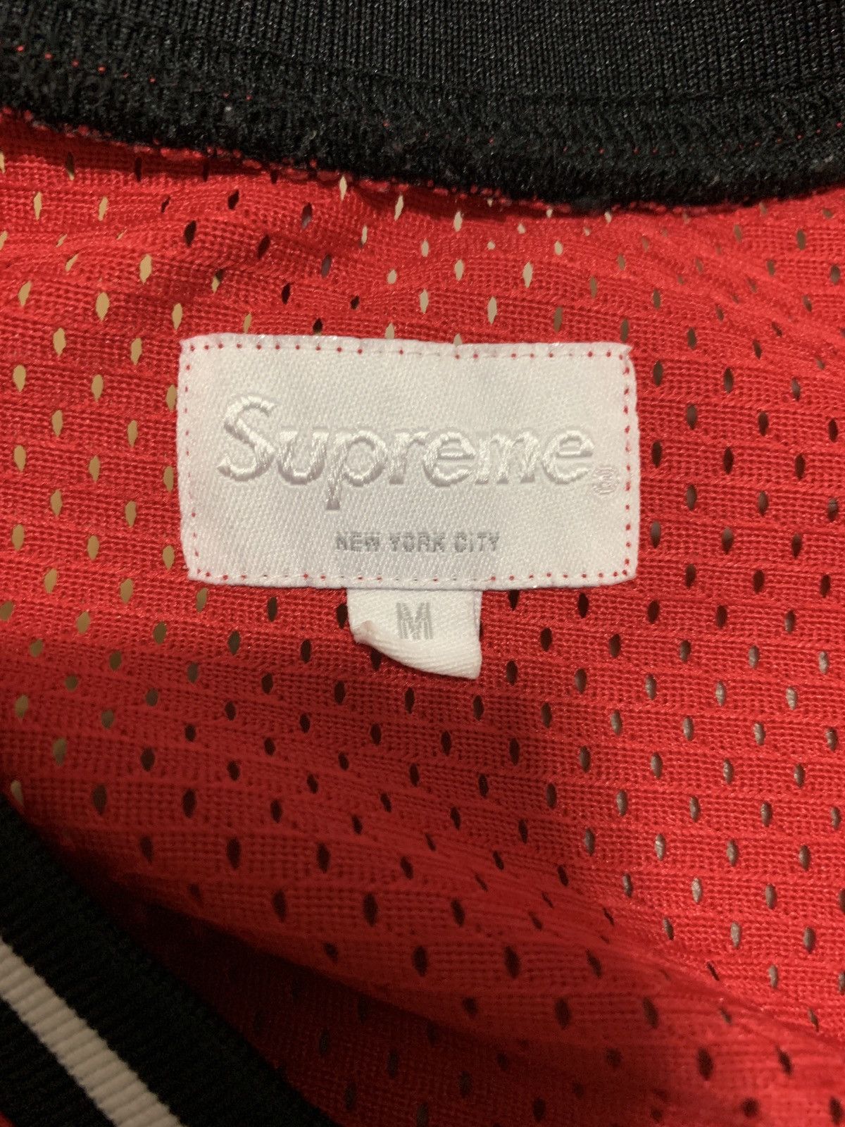 Supreme Supreme Basketball Jersey #40 - Sleeveless - M - Red