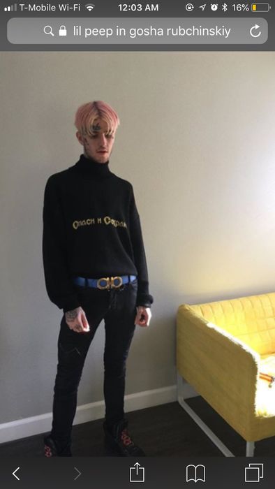 Lil peep gosha on sale sweater